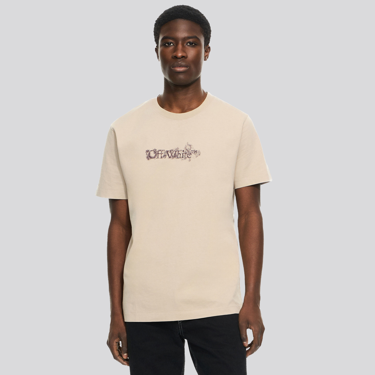 Camiseta Blanca Off-White Heraldic Treshold Arrows