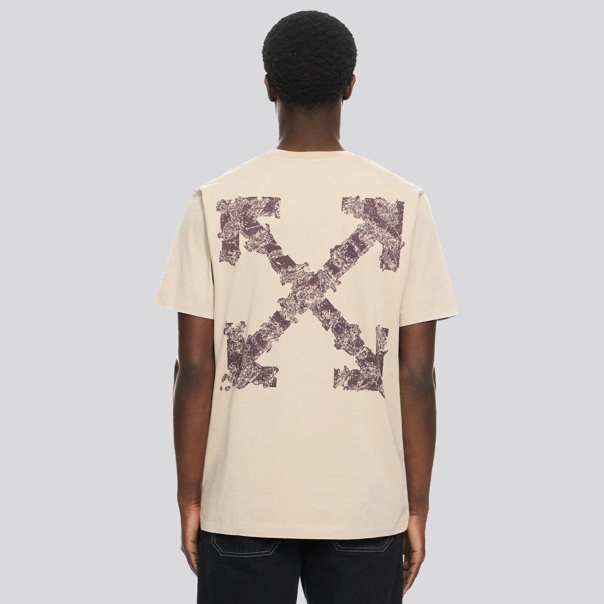 Camiseta Blanca Off-White Heraldic Treshold Arrows