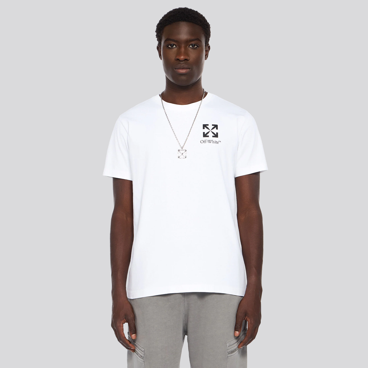 Camiseta Blanca Off-White Small Arrow