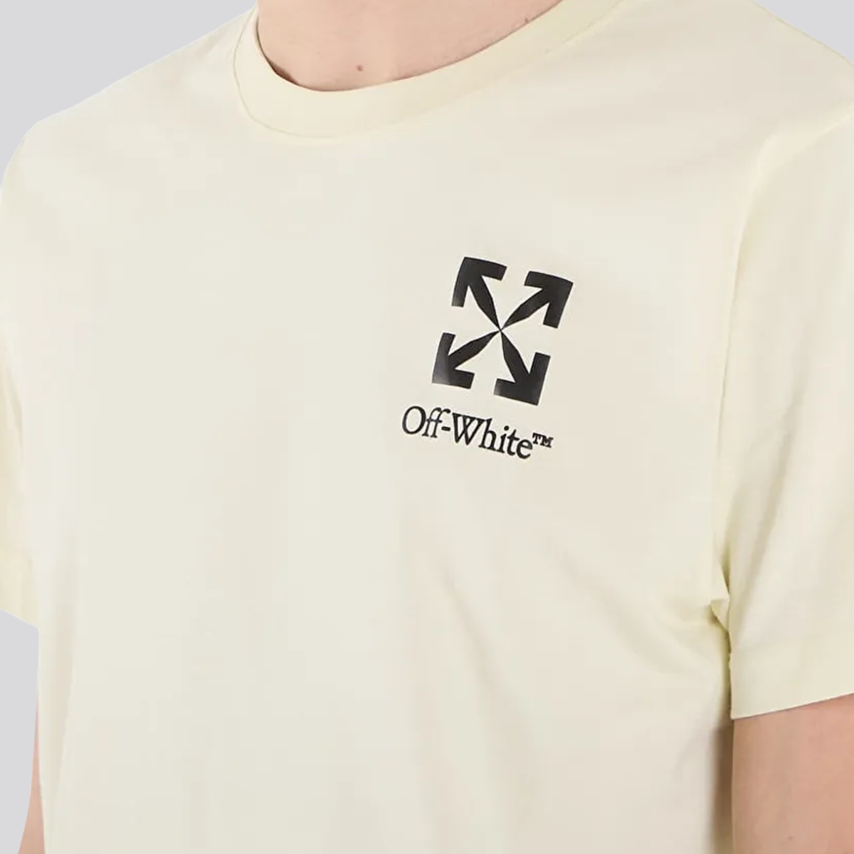 Camiseta Verde Off-White Green Small Arrow