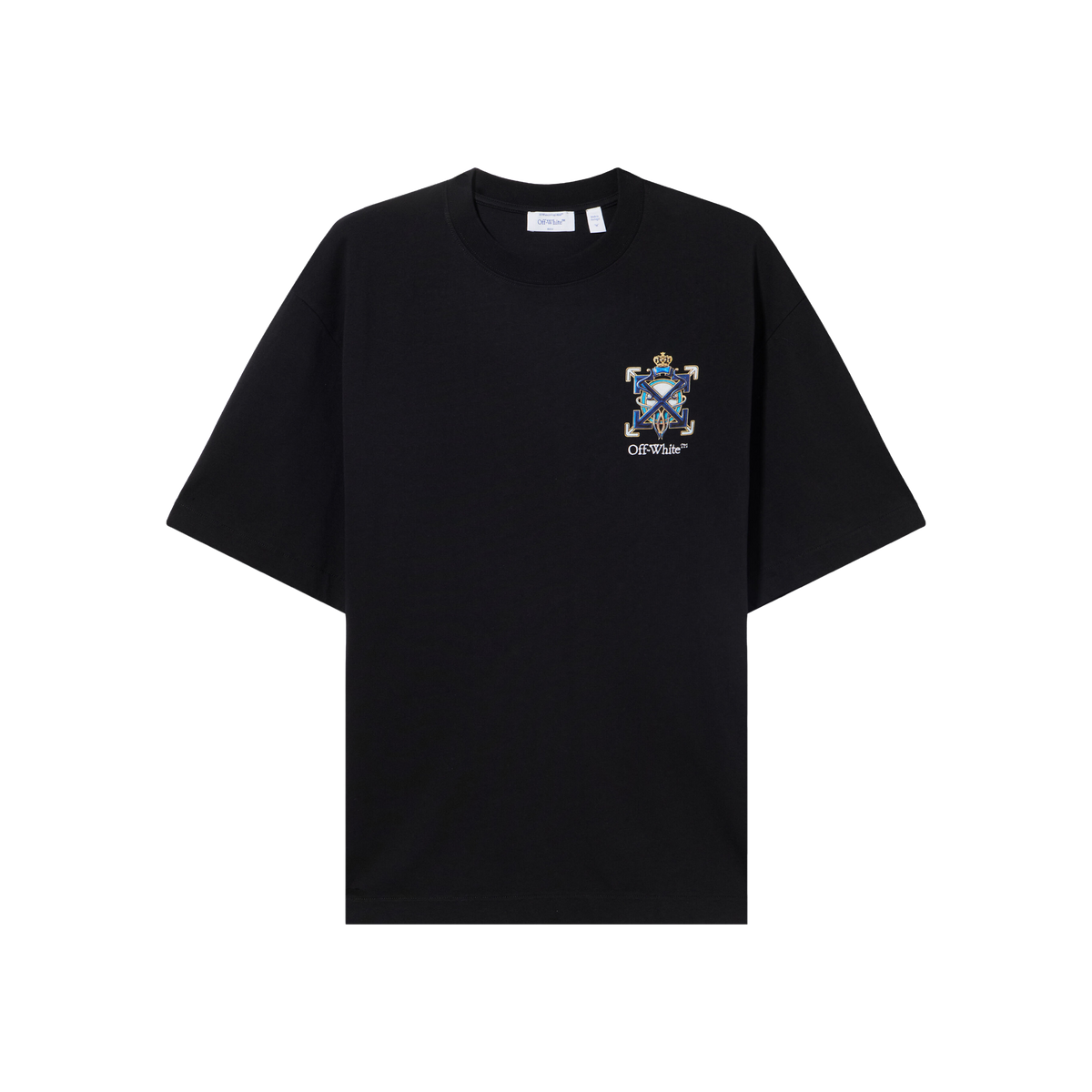 Camiseta Negra Off-White Jewelry Araldic Arrow