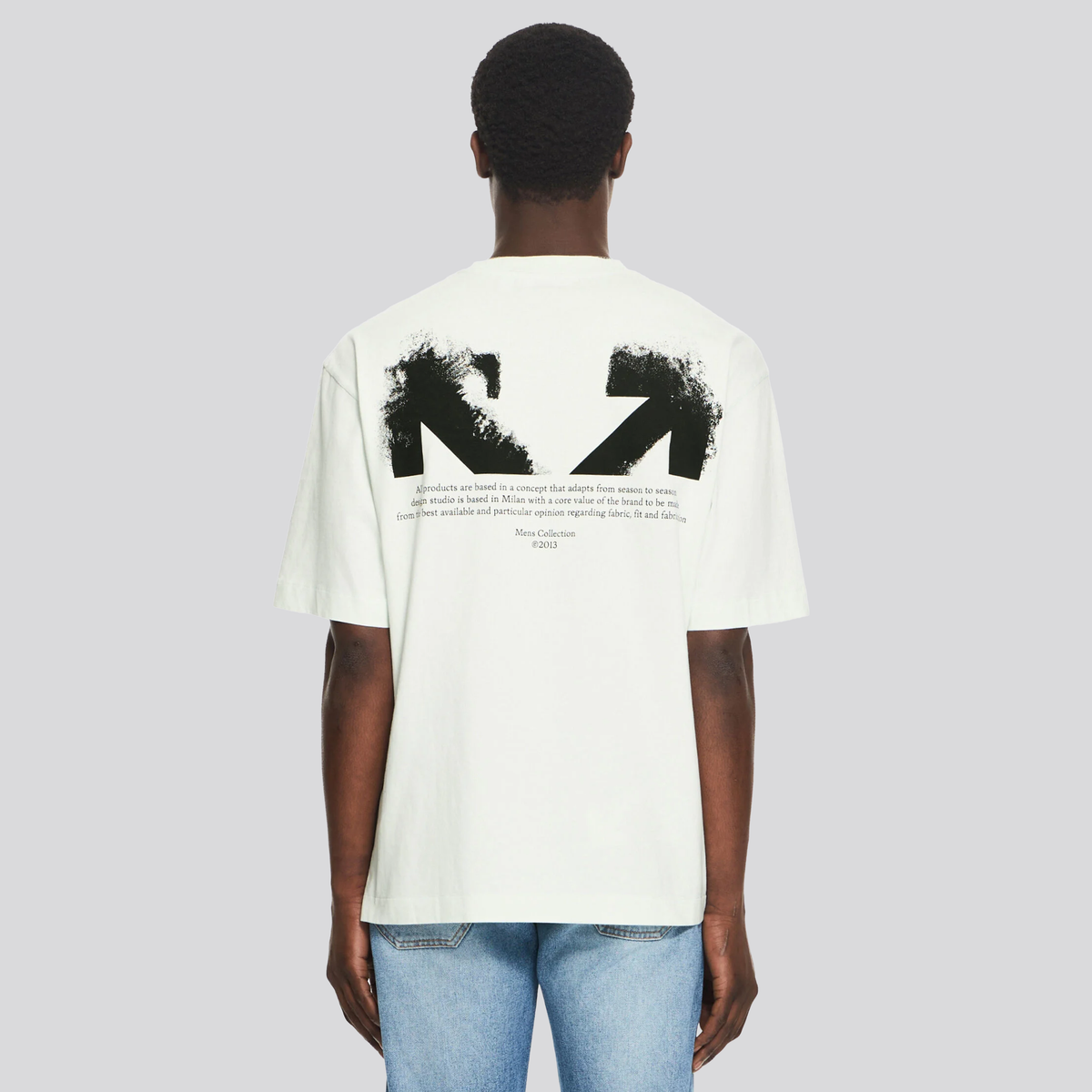 Camiseta Verde Off-White Green Half Arrow