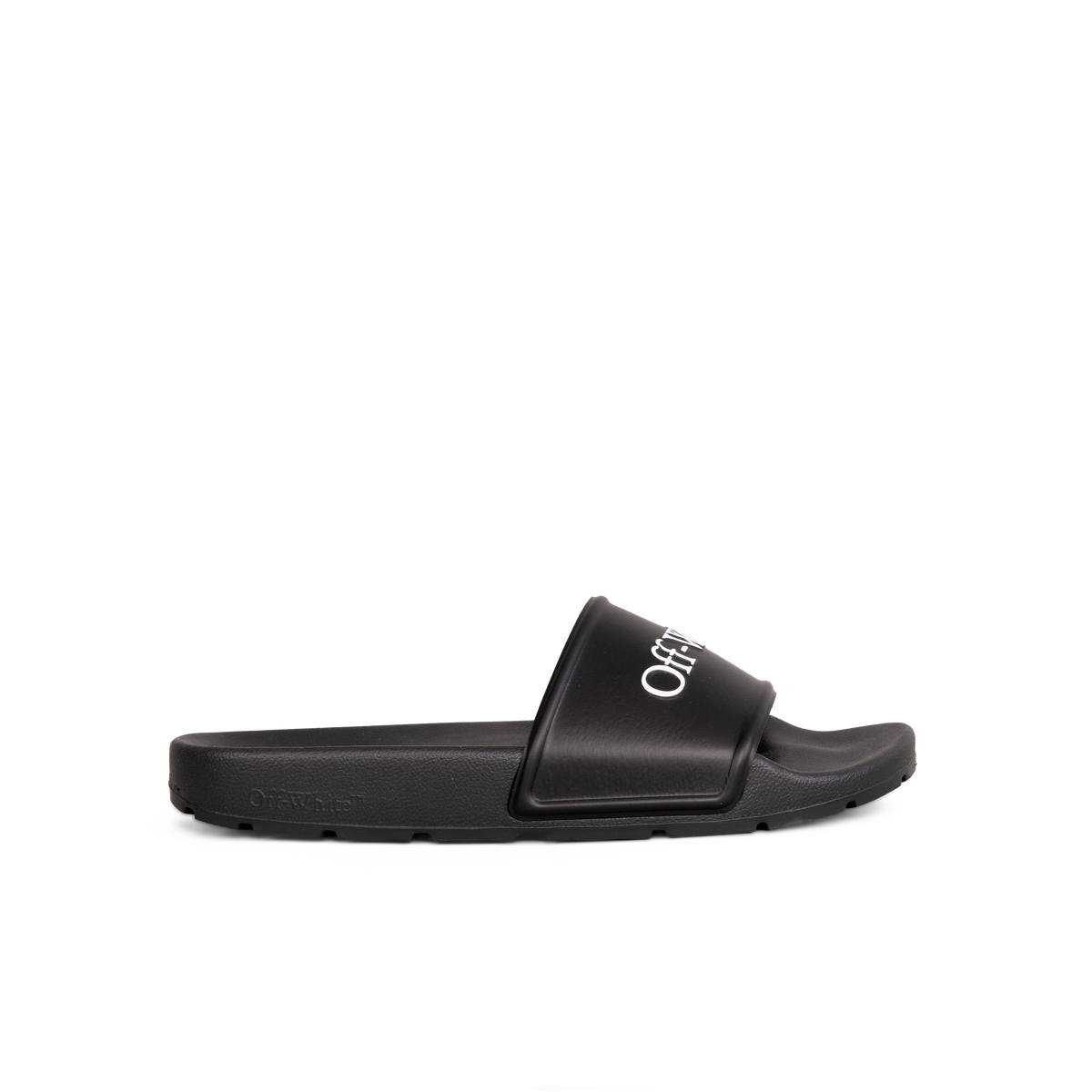 Sandalias Negras Off-White Logo