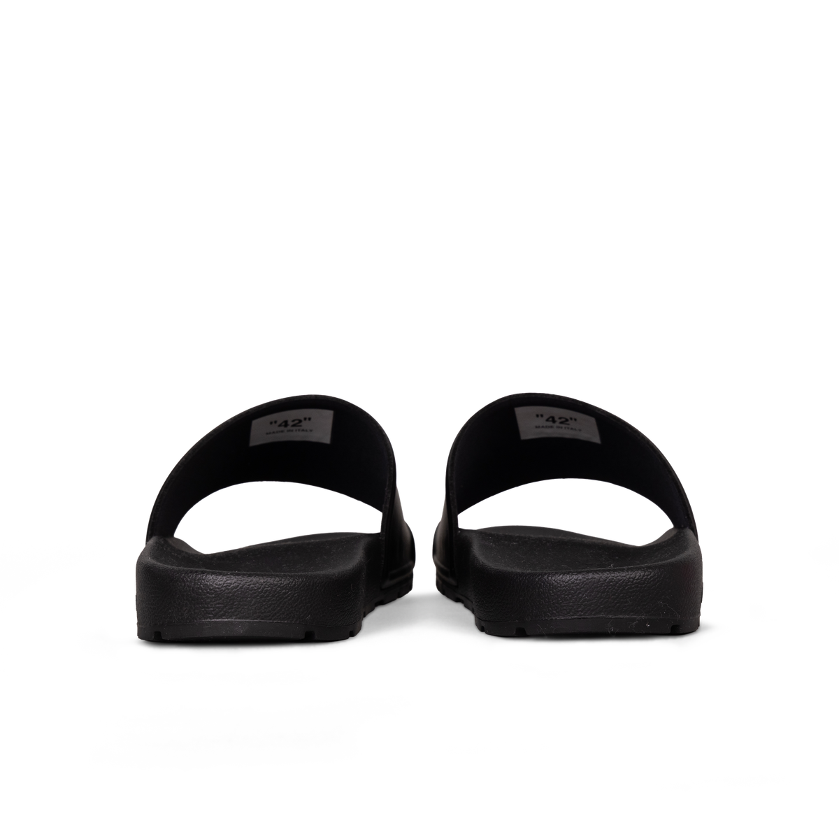 Sandalias Negros Off-White Logo