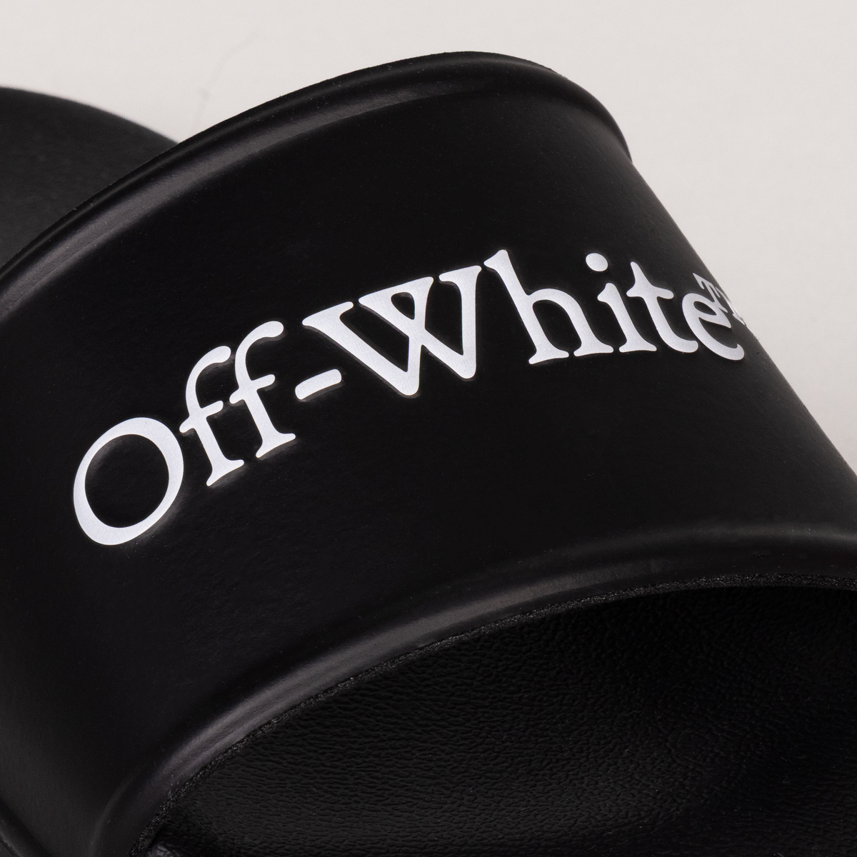 Sandalias Negros Off-White Logo