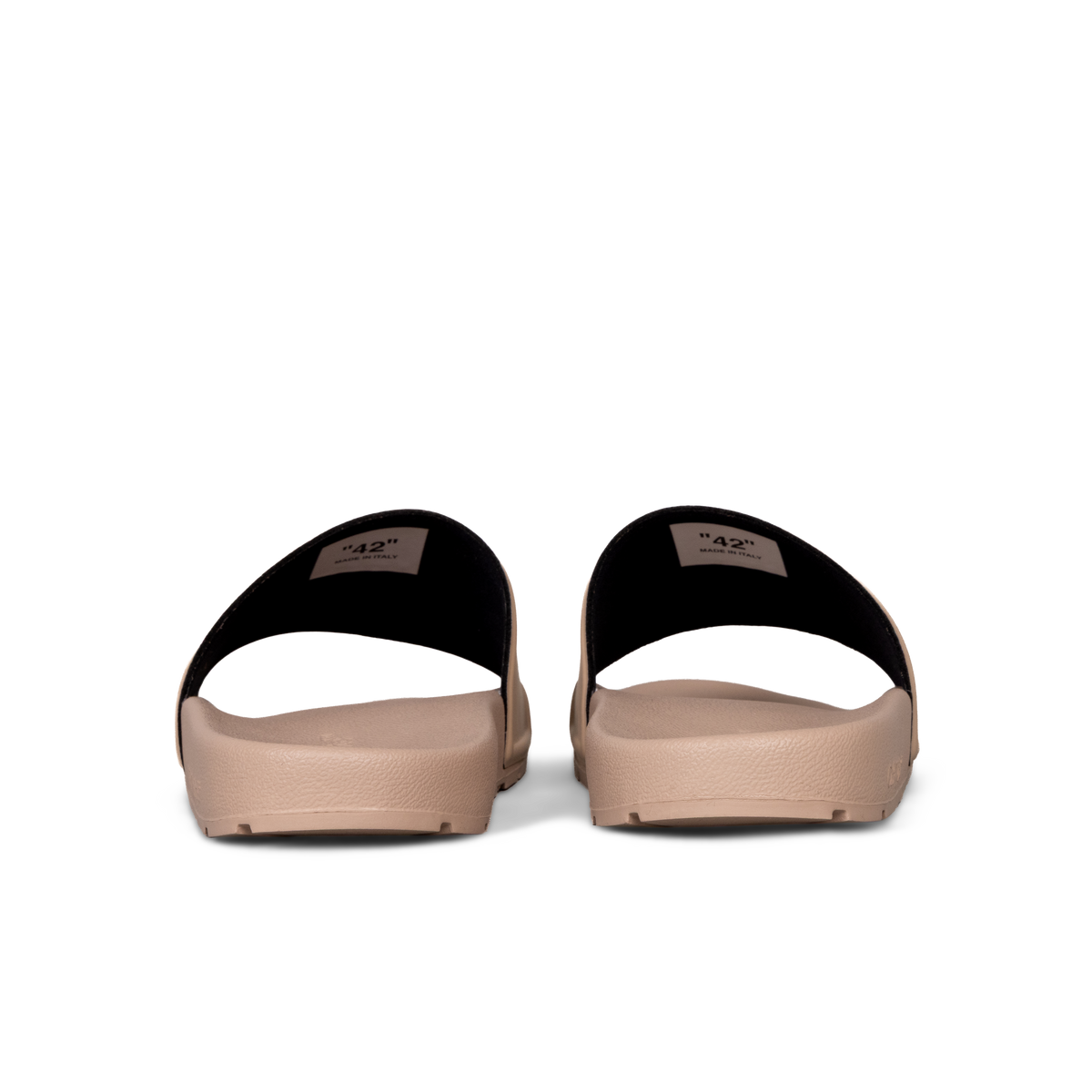Sandalias Beige Off-White Logo