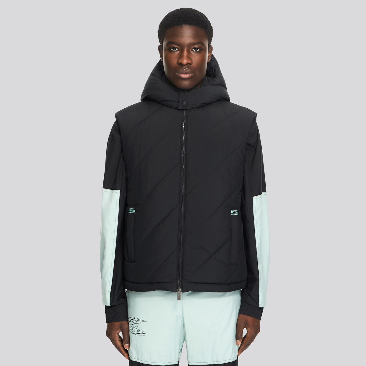Chaleco Negro Off-White Diags