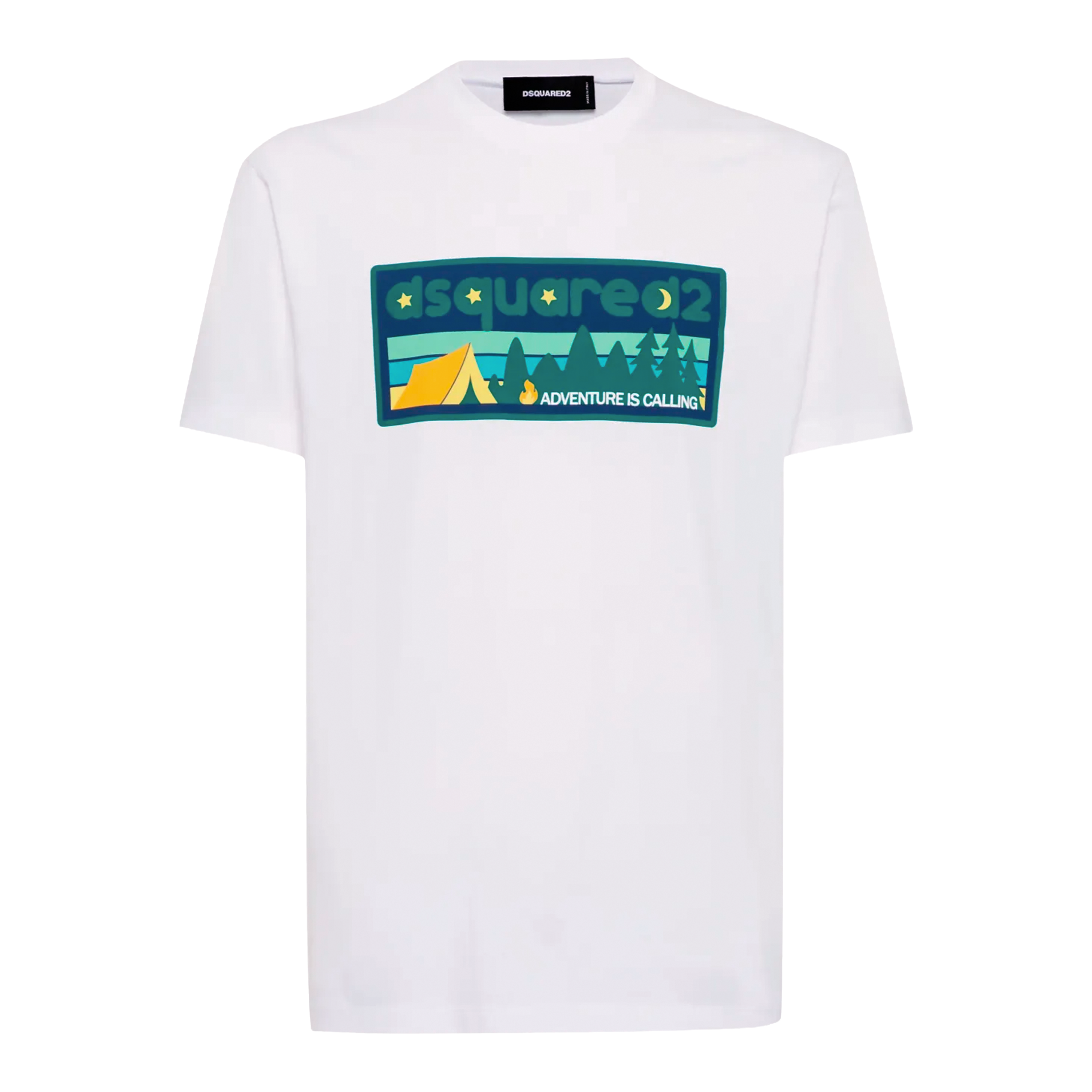 Camiseta Blanca Dsquared2 Adventures