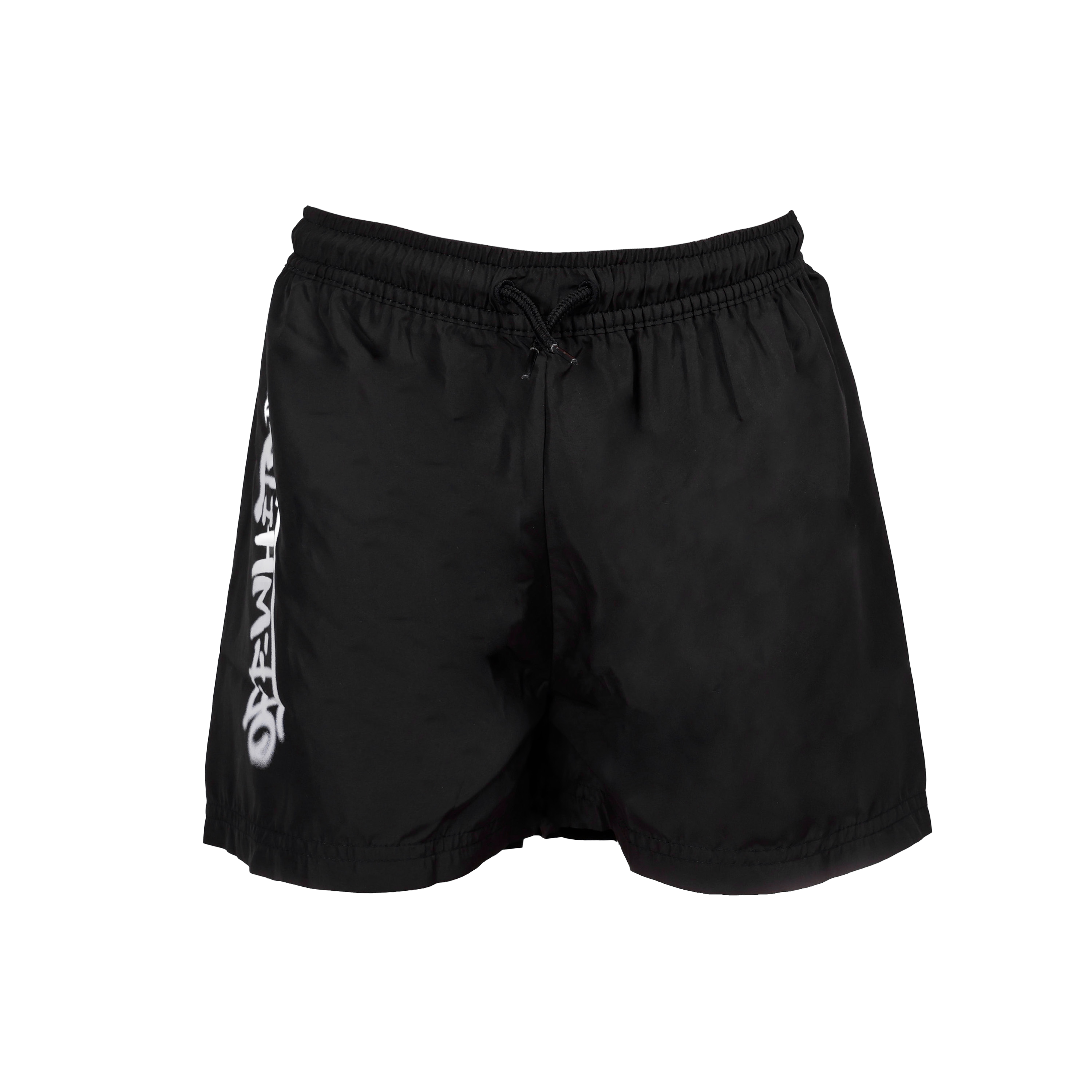 Pantaloneta Negra Off-White Kids Graffiti