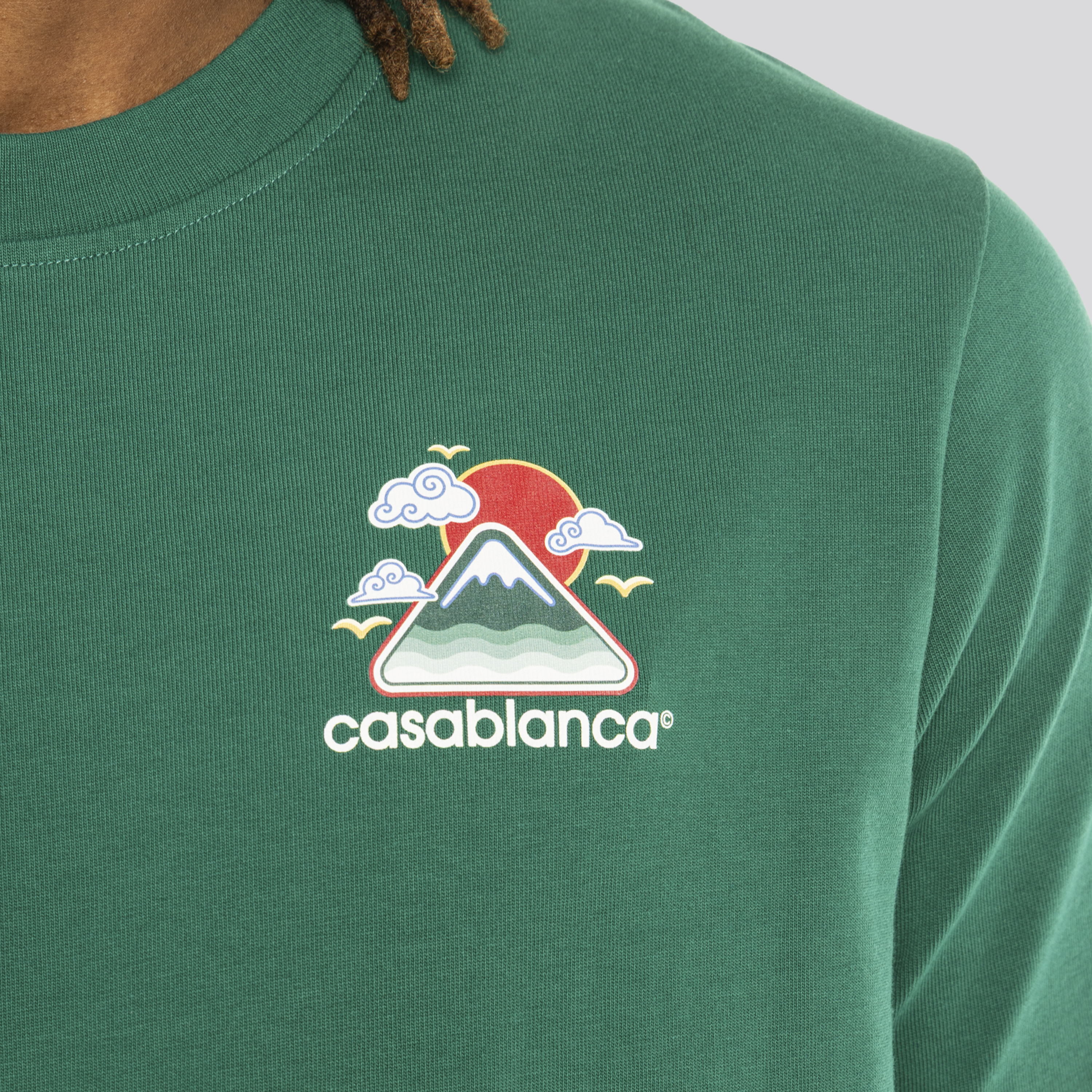 Camiseta Verde Casablanca Montagne