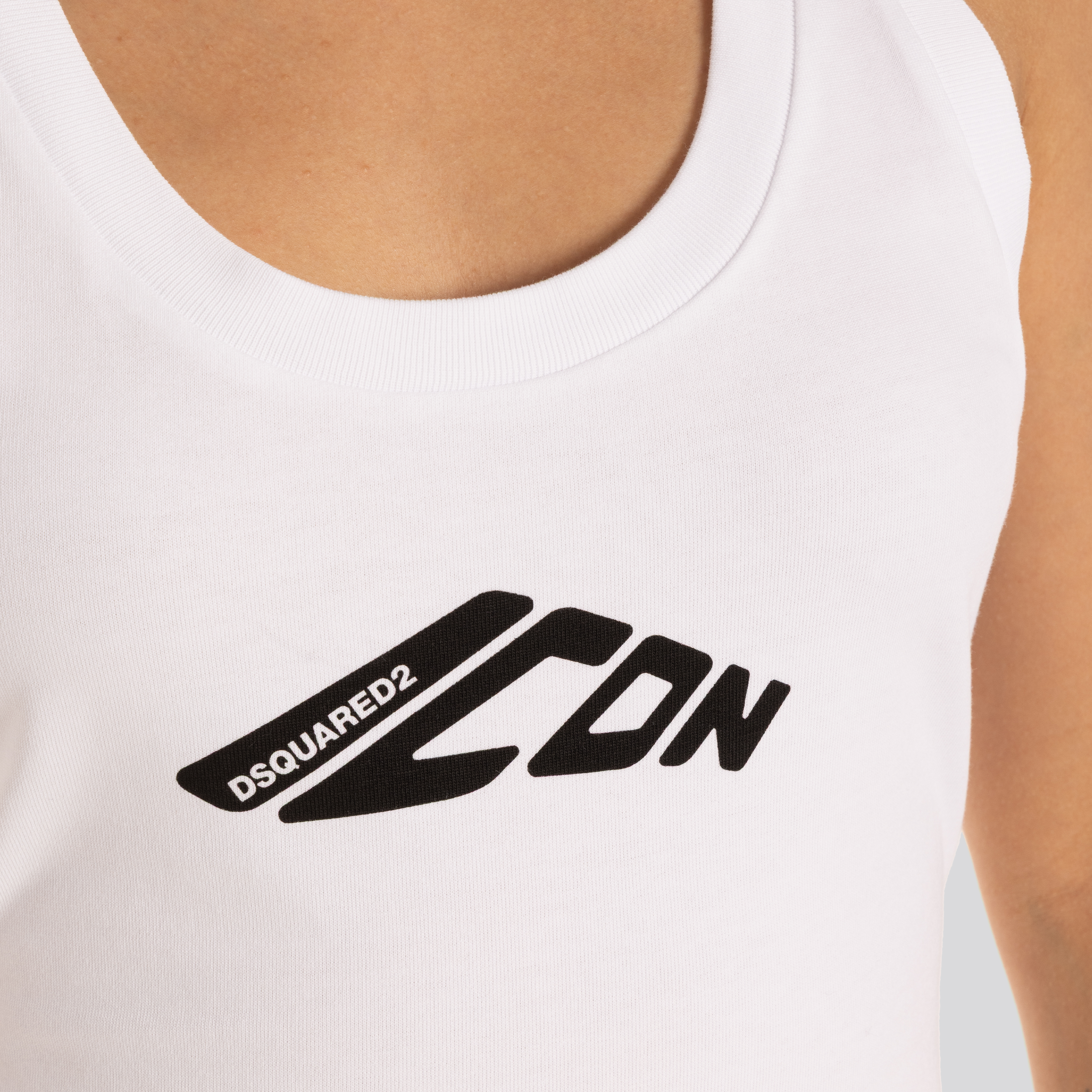 Vestido Blanco Dsquared2 Icon