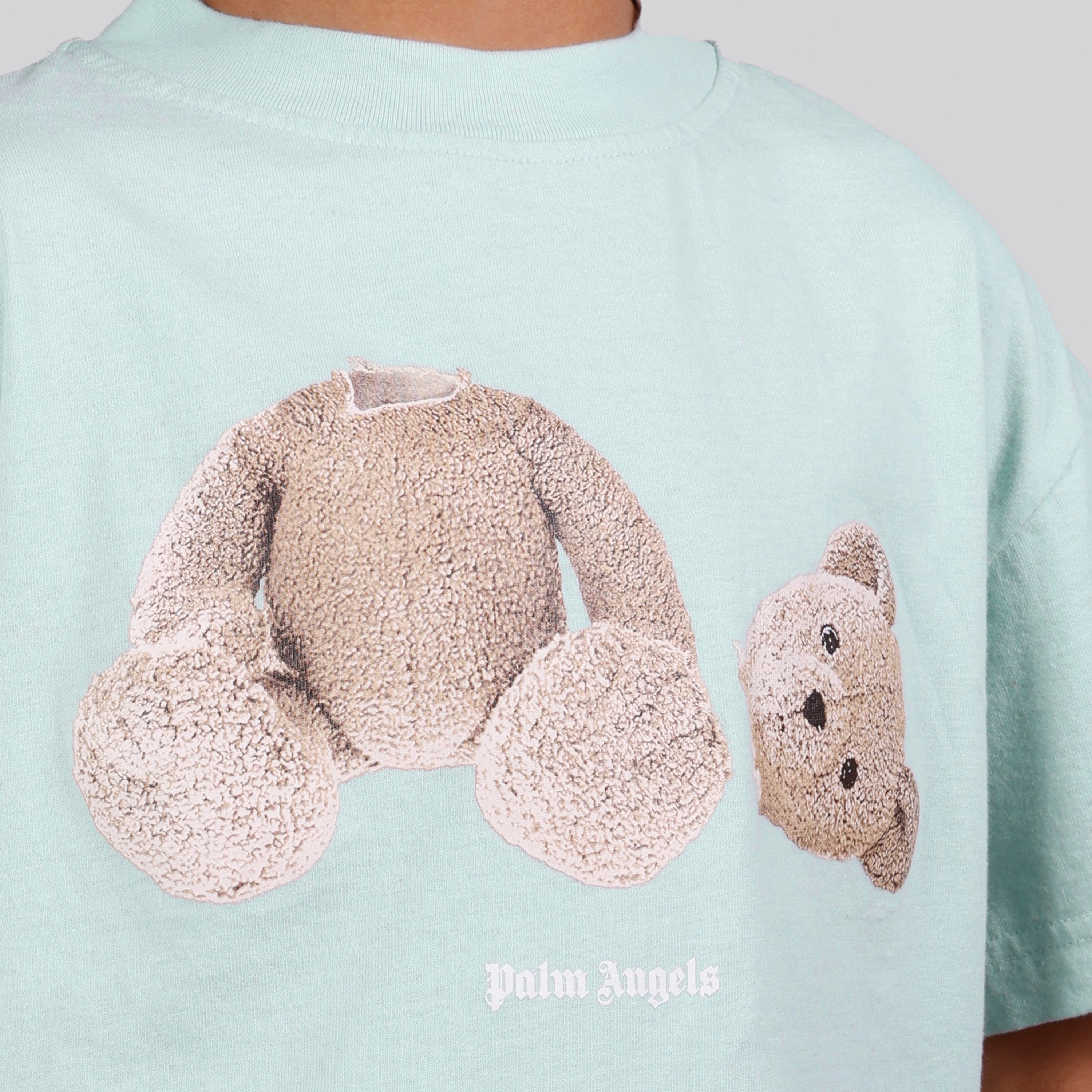 Camiseta Azul Claro Palm Angels Bear