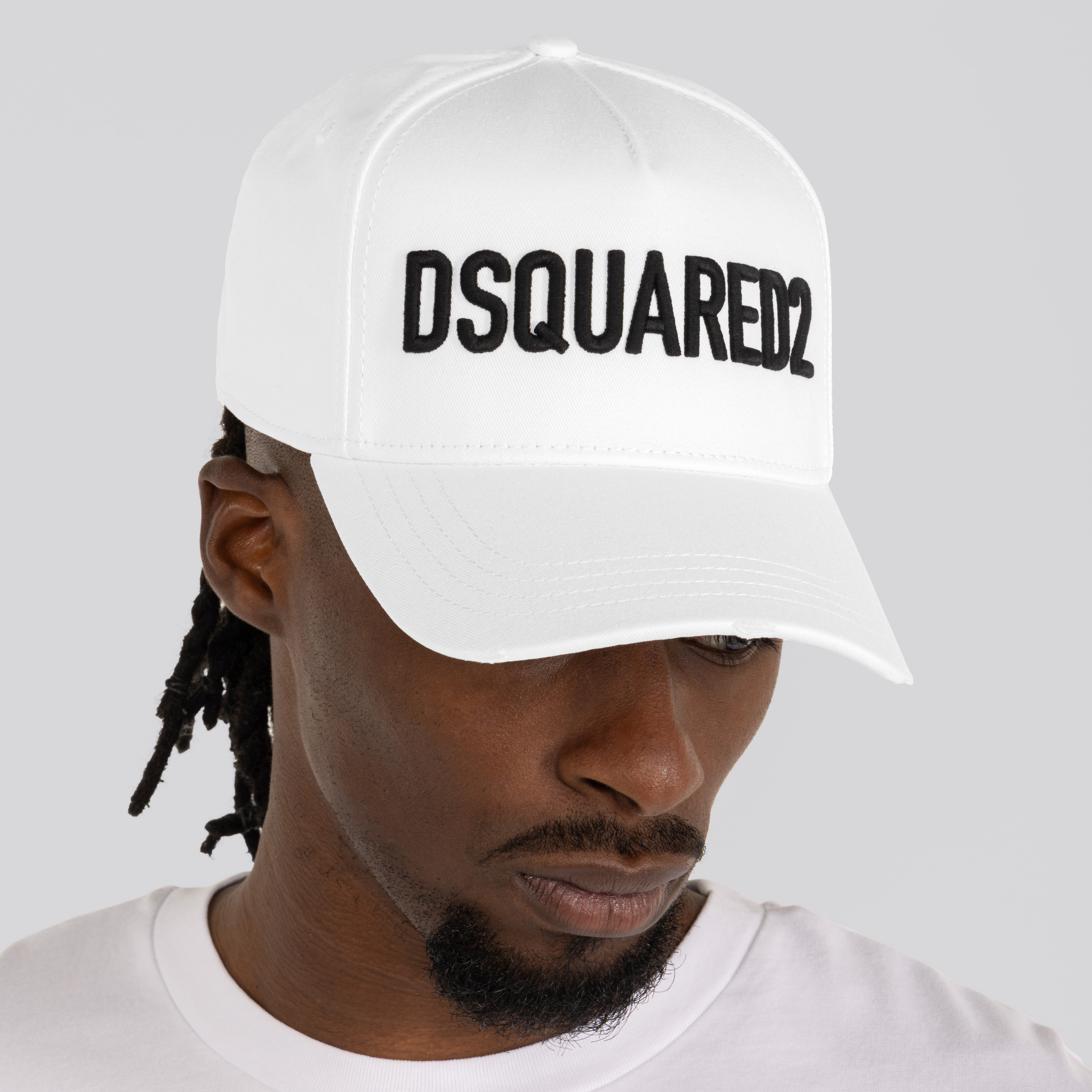 Gorra Blanca Dsquared2 Logo