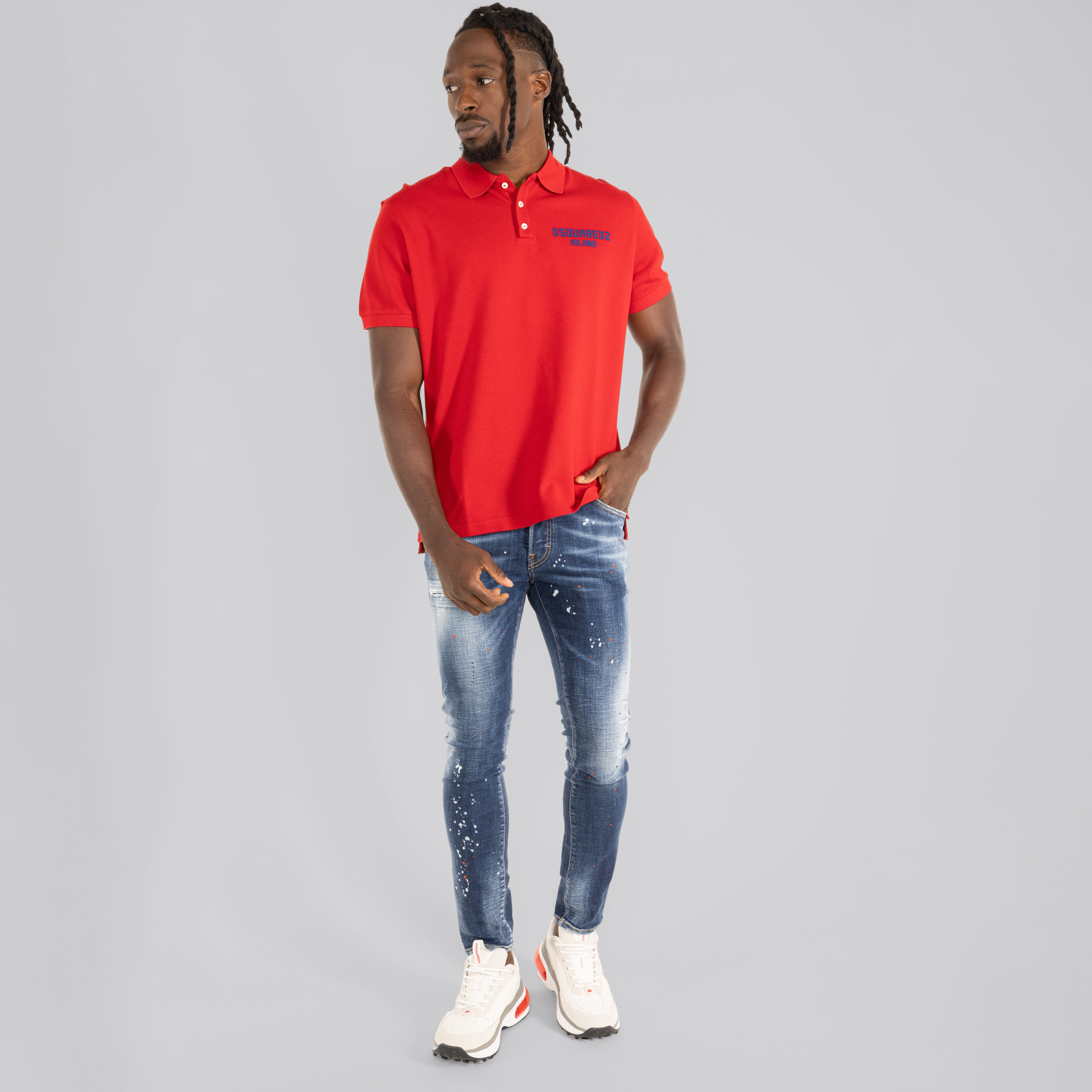 Jeans Denim Dsquared2 Painted (Skater Jean)