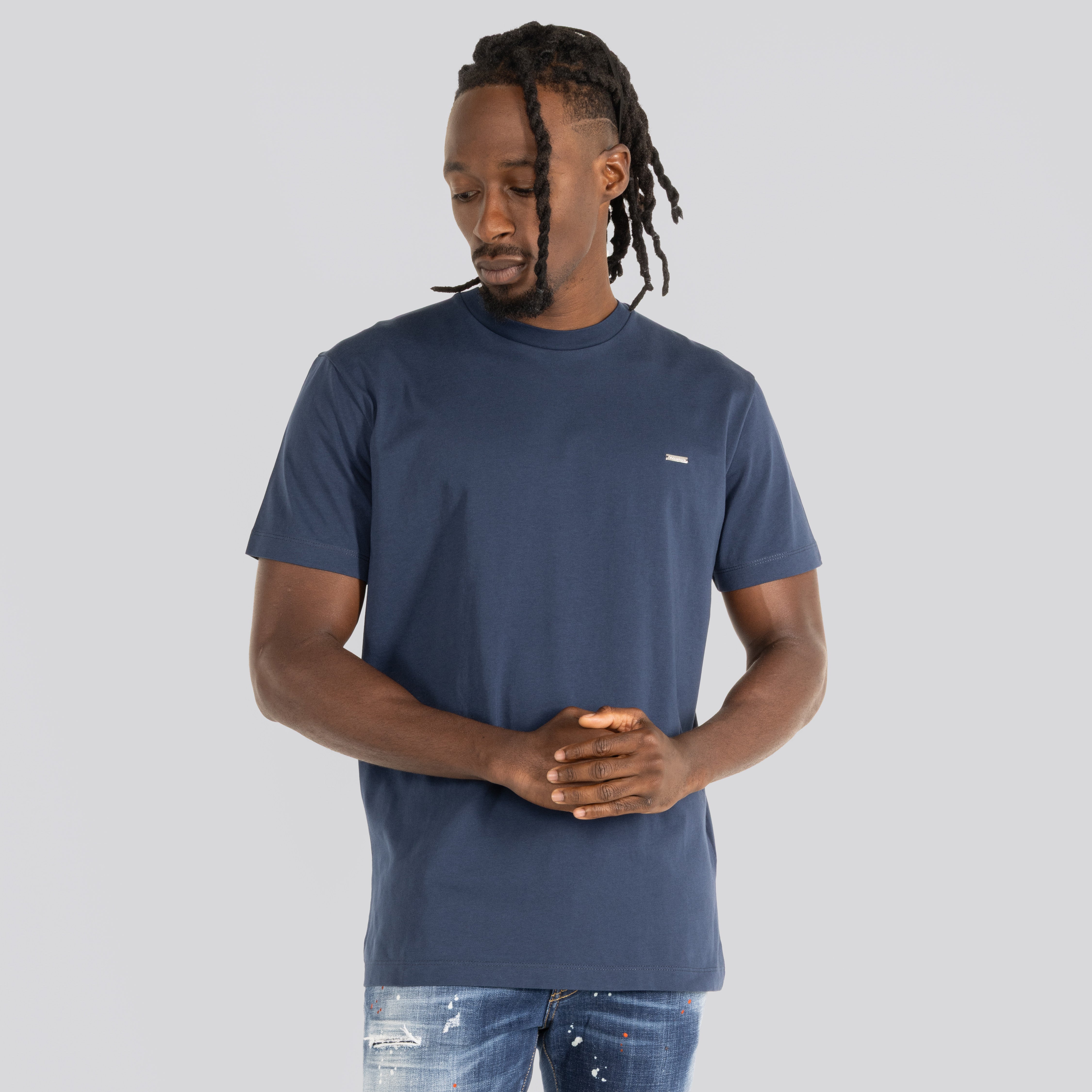 Camiseta Azul Dsquared2 Plaque