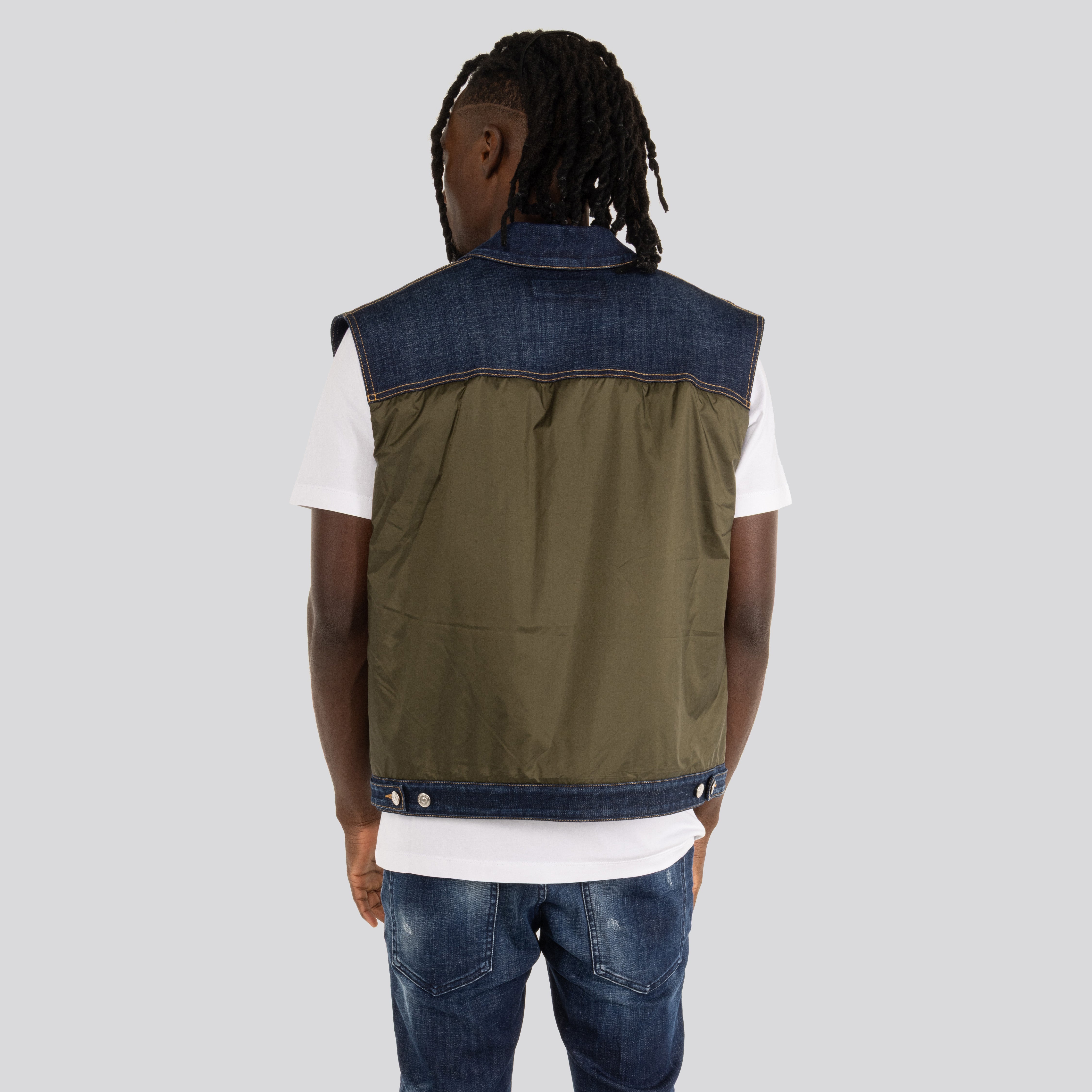 Chaleco Denim Dsquared2 Nylon