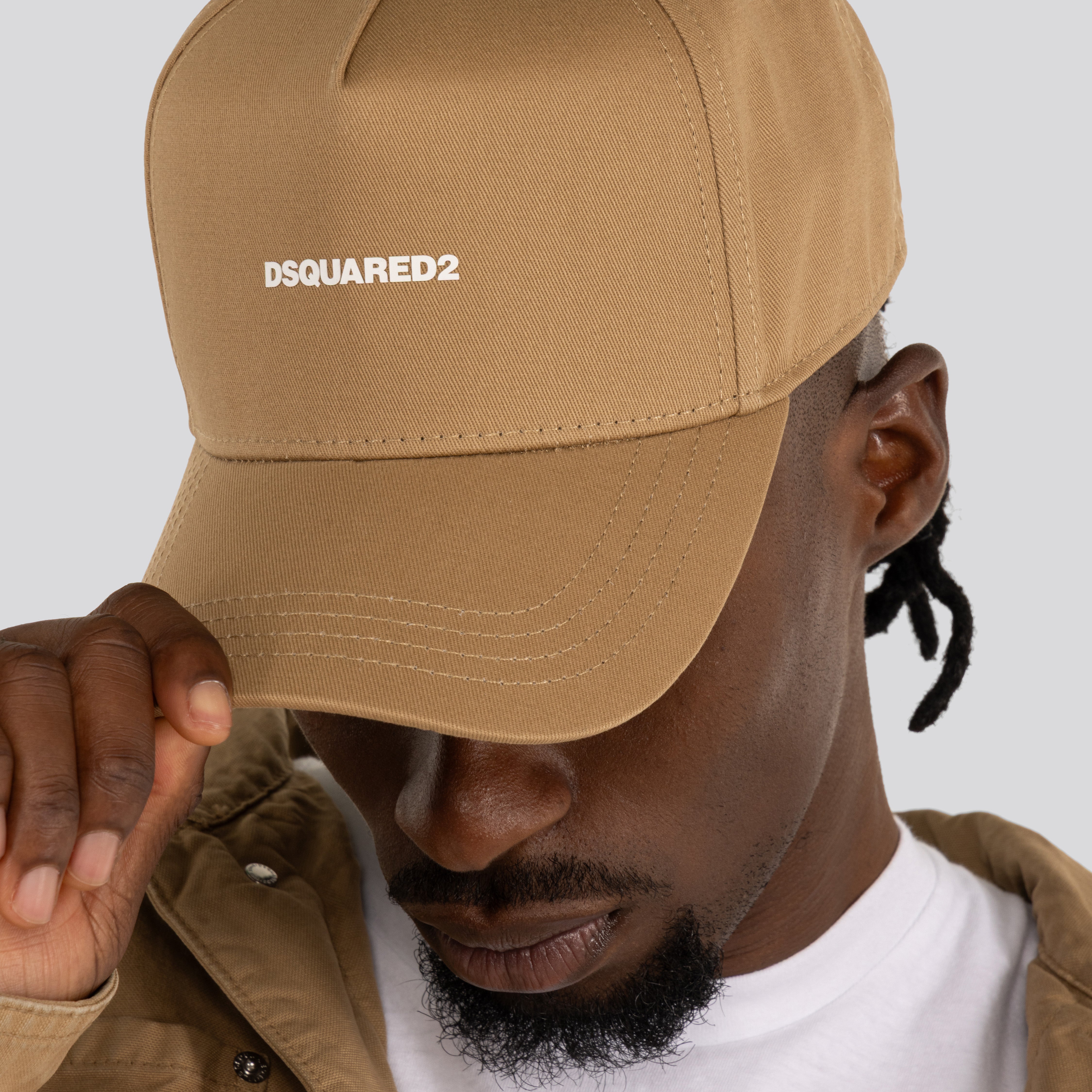 Gorra Beige Dsquared2 Logo