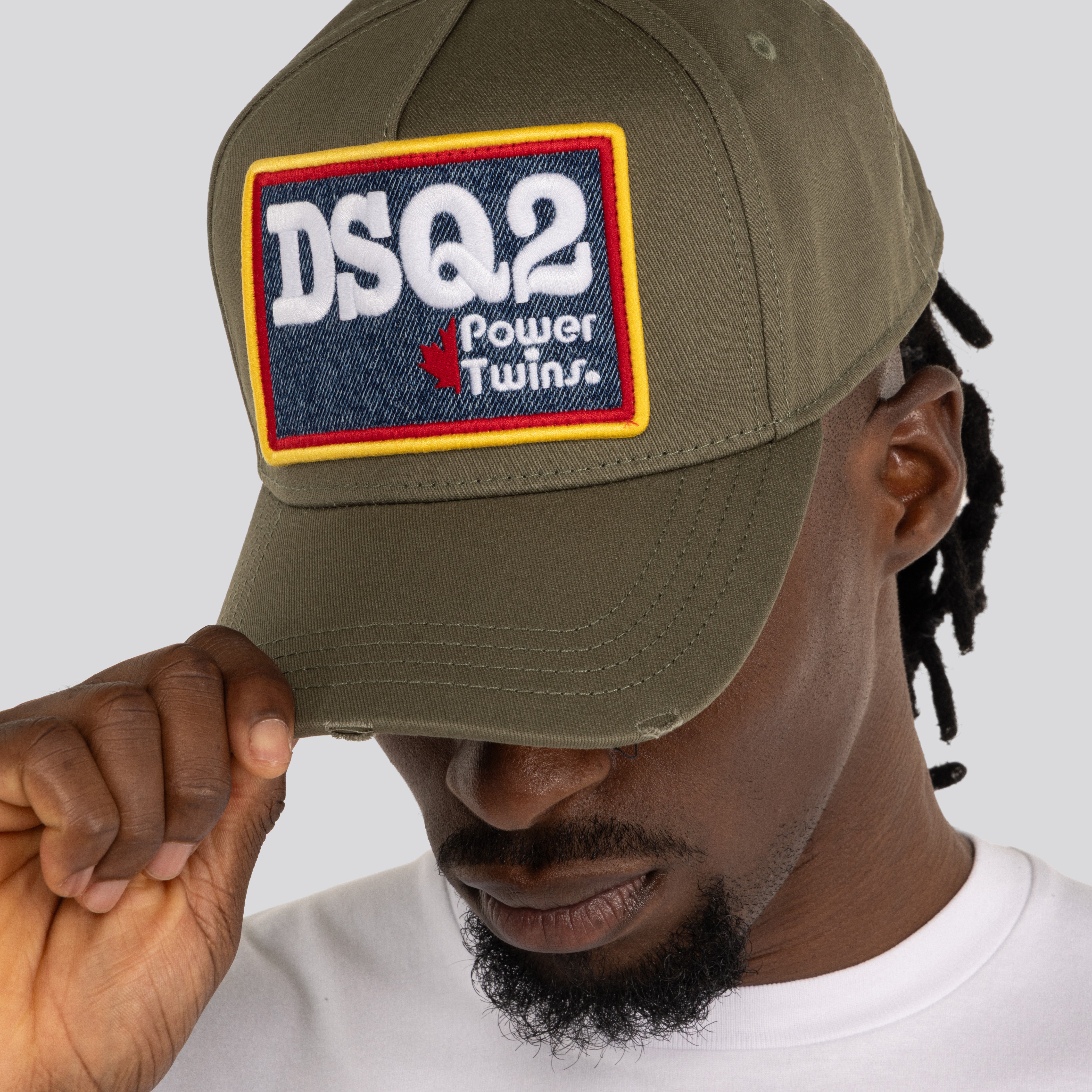 Gorra Verde Dsquared2 Twins