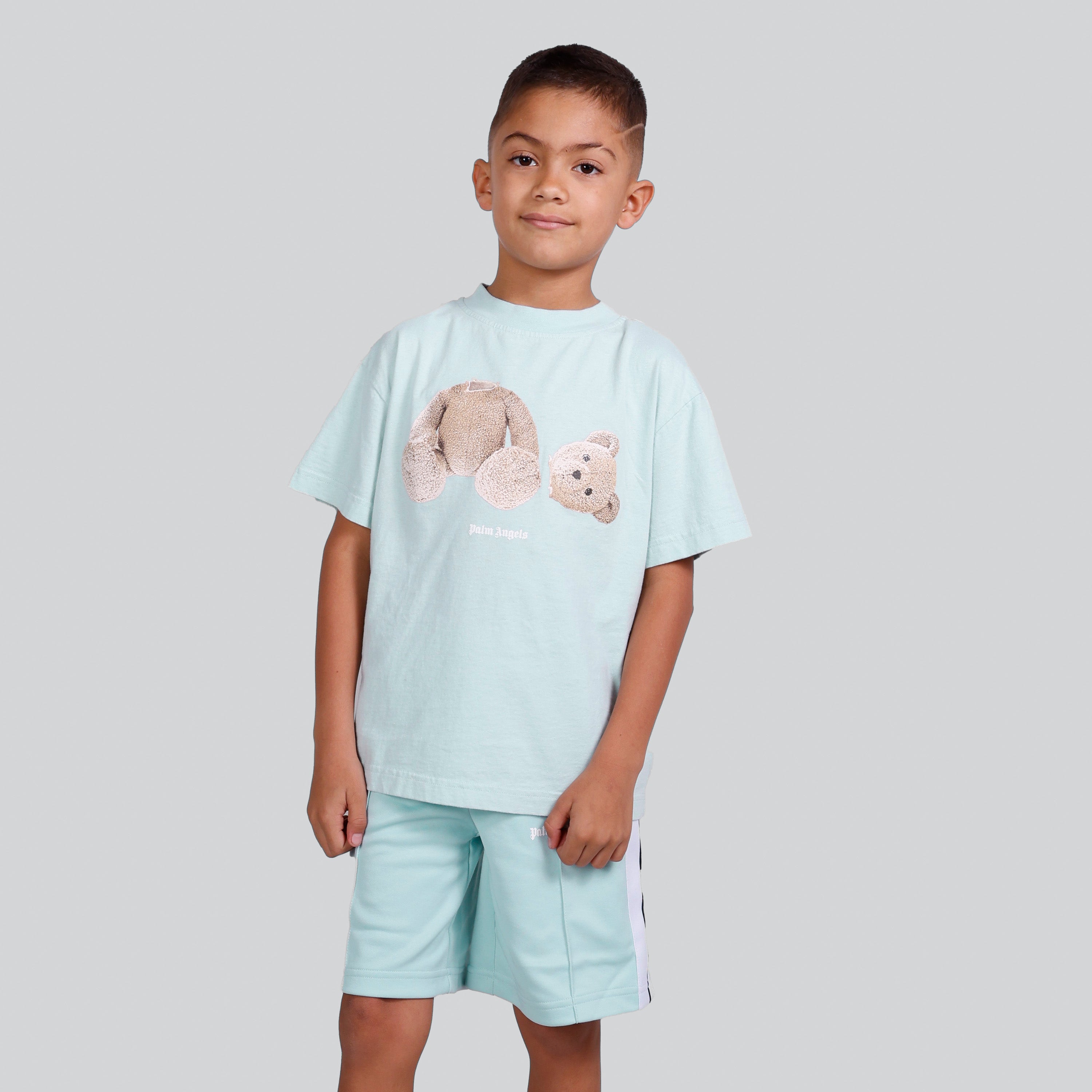 Camiseta Azul Claro Palm Angels Bear