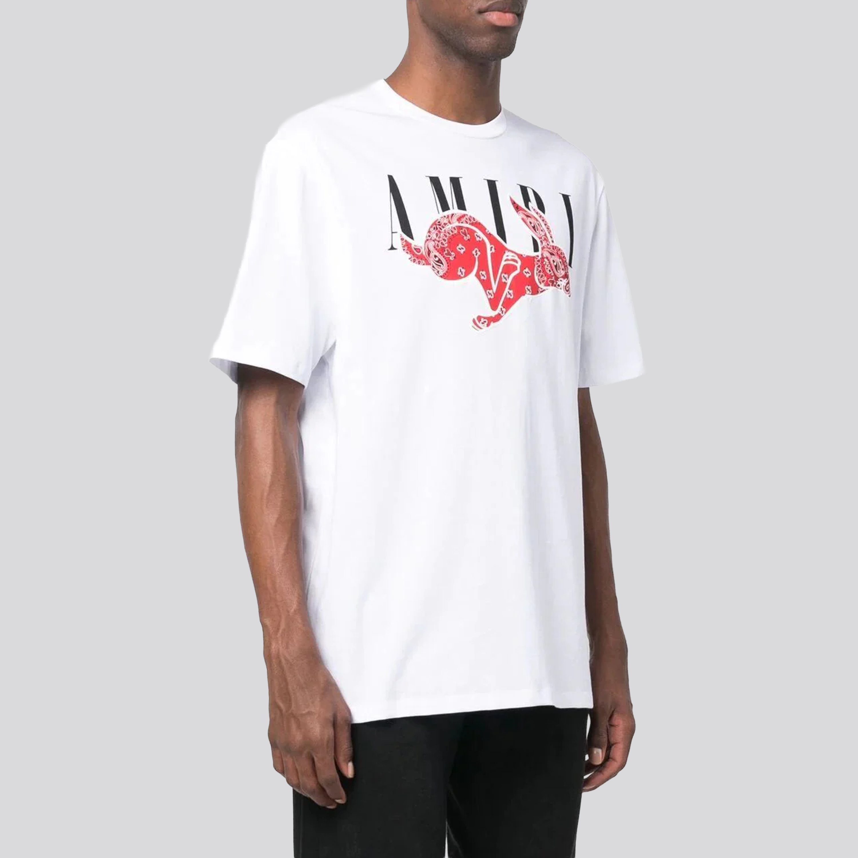 Camiseta Blanca AMIRI Rabbit