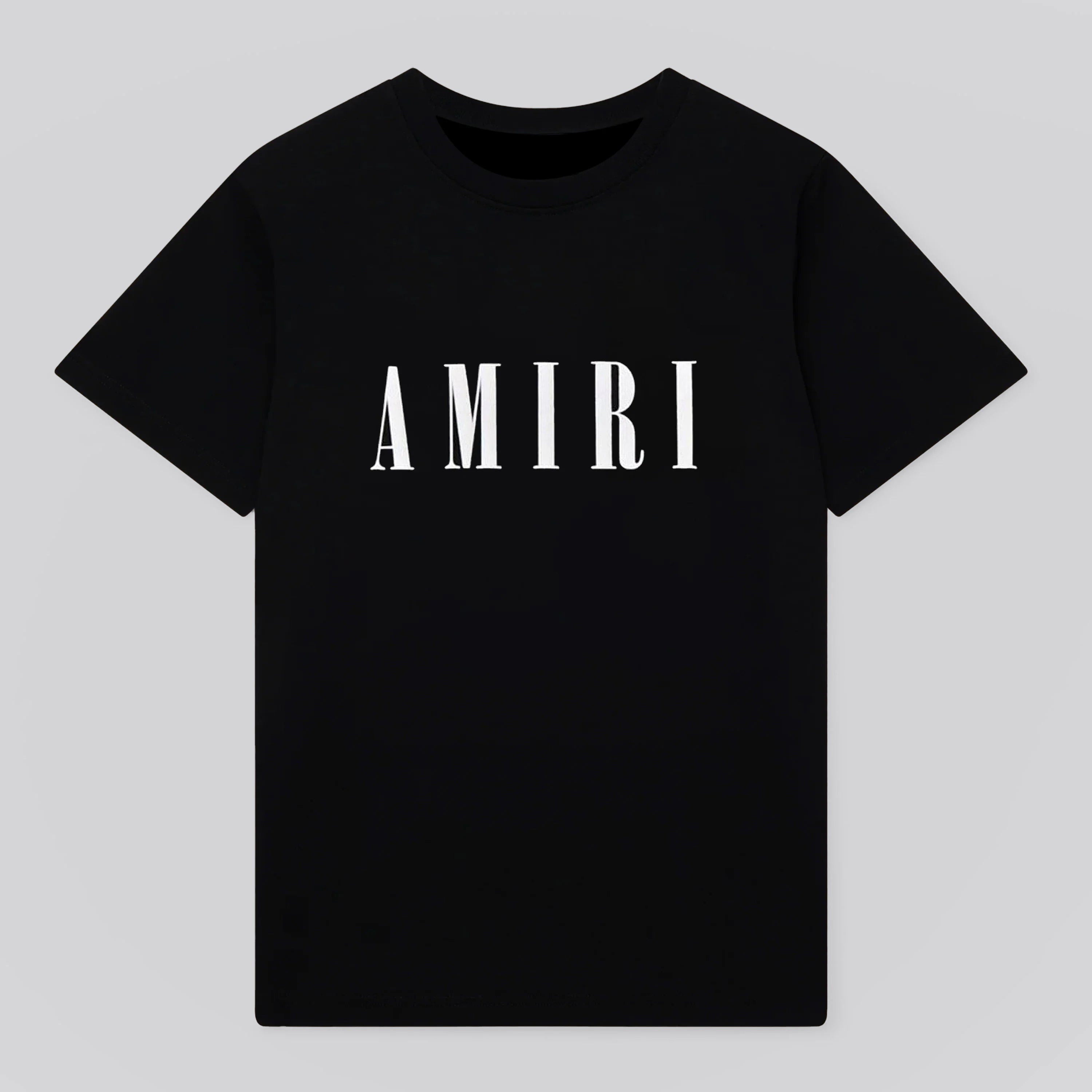 Camiseta Negra AMIRI Logo W