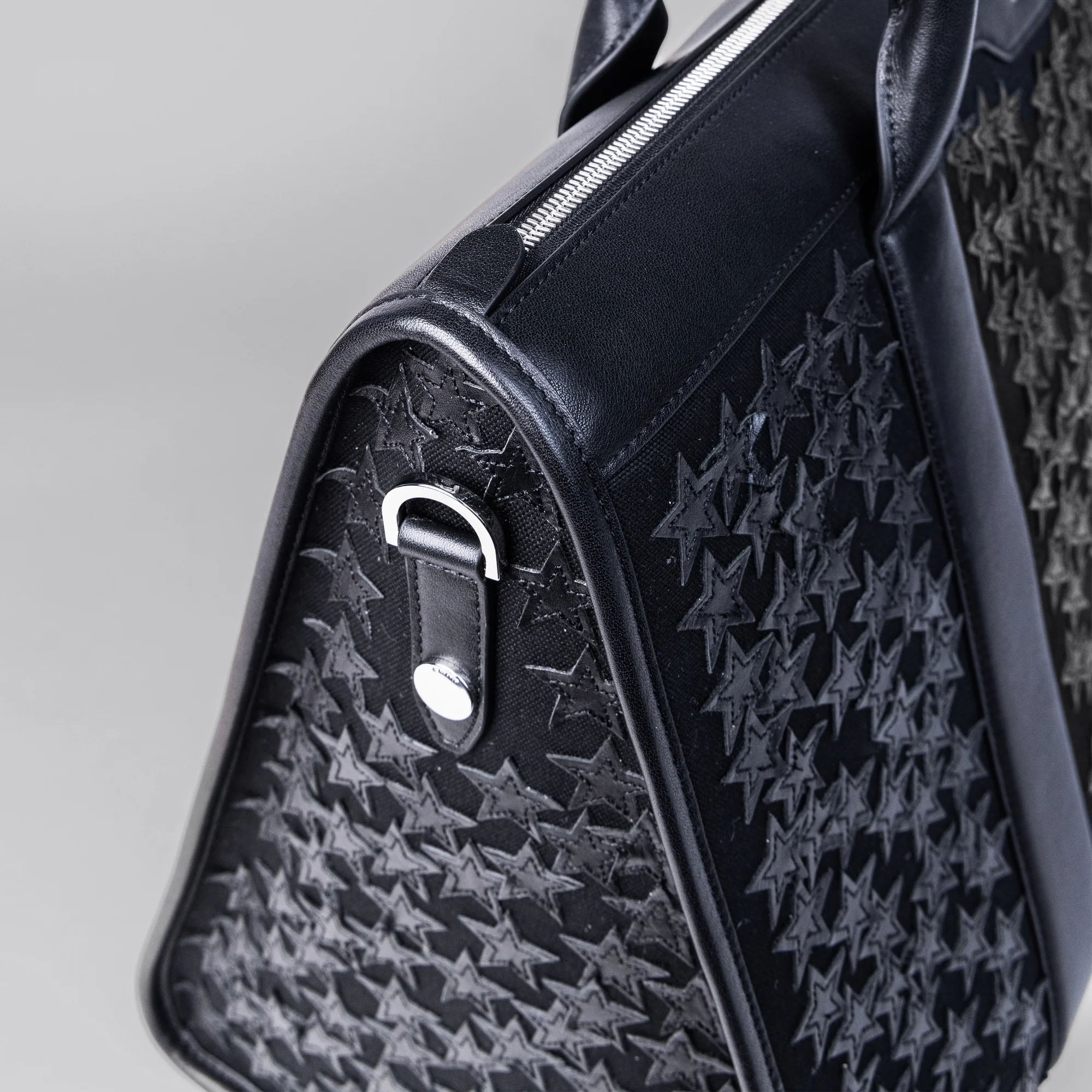 Bolso Negro AMIRI Multi Leather Stars