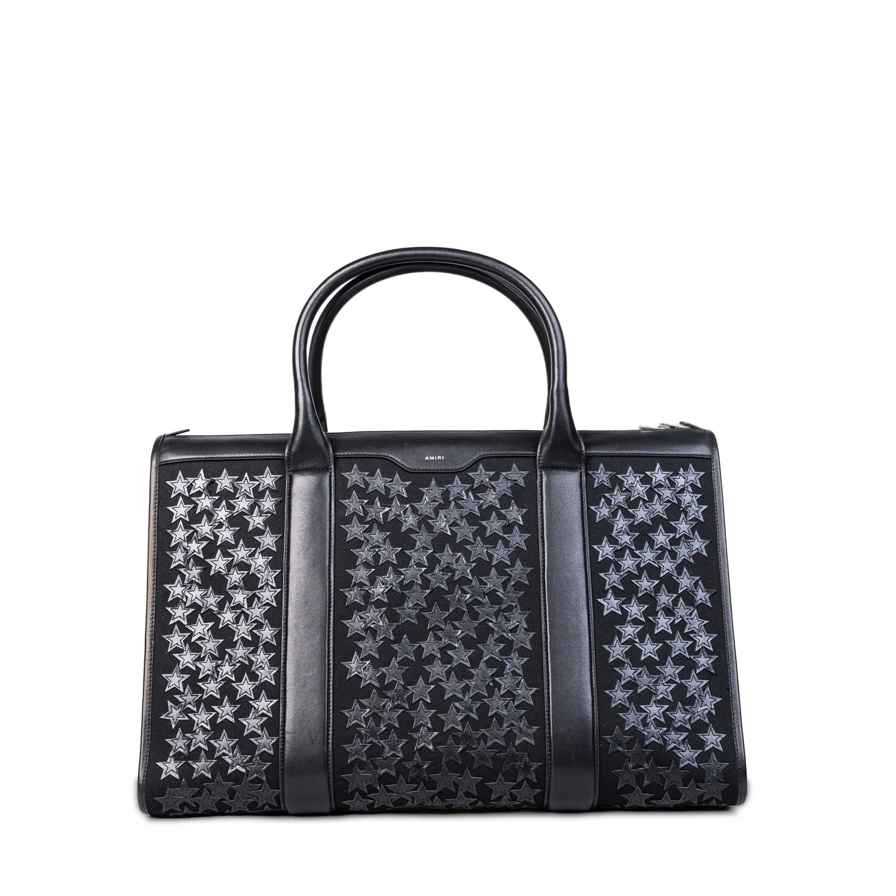 Bolso Negro AMIRI Multi Leather Stars