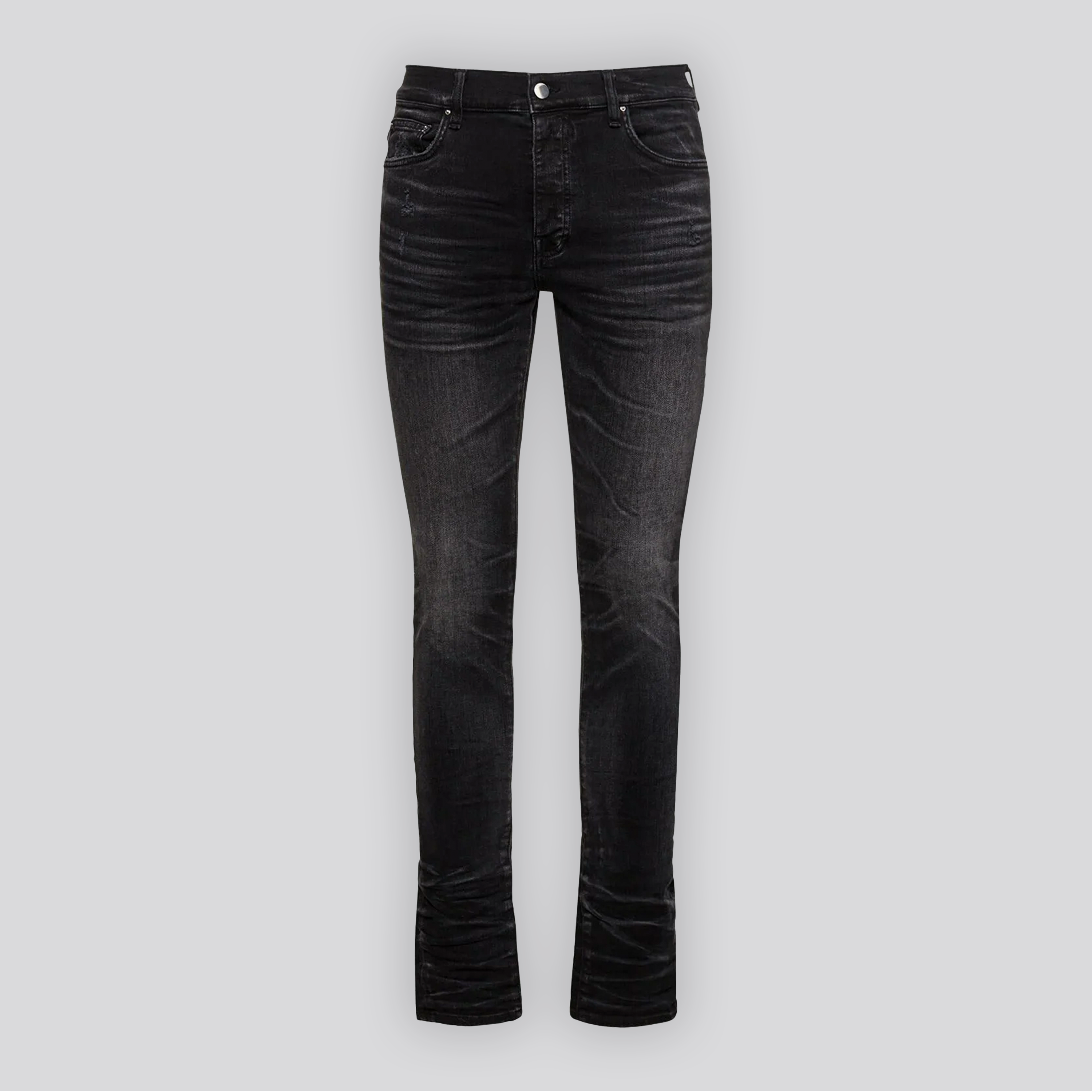 Jeans Negro AMIRI Stack Whiskered