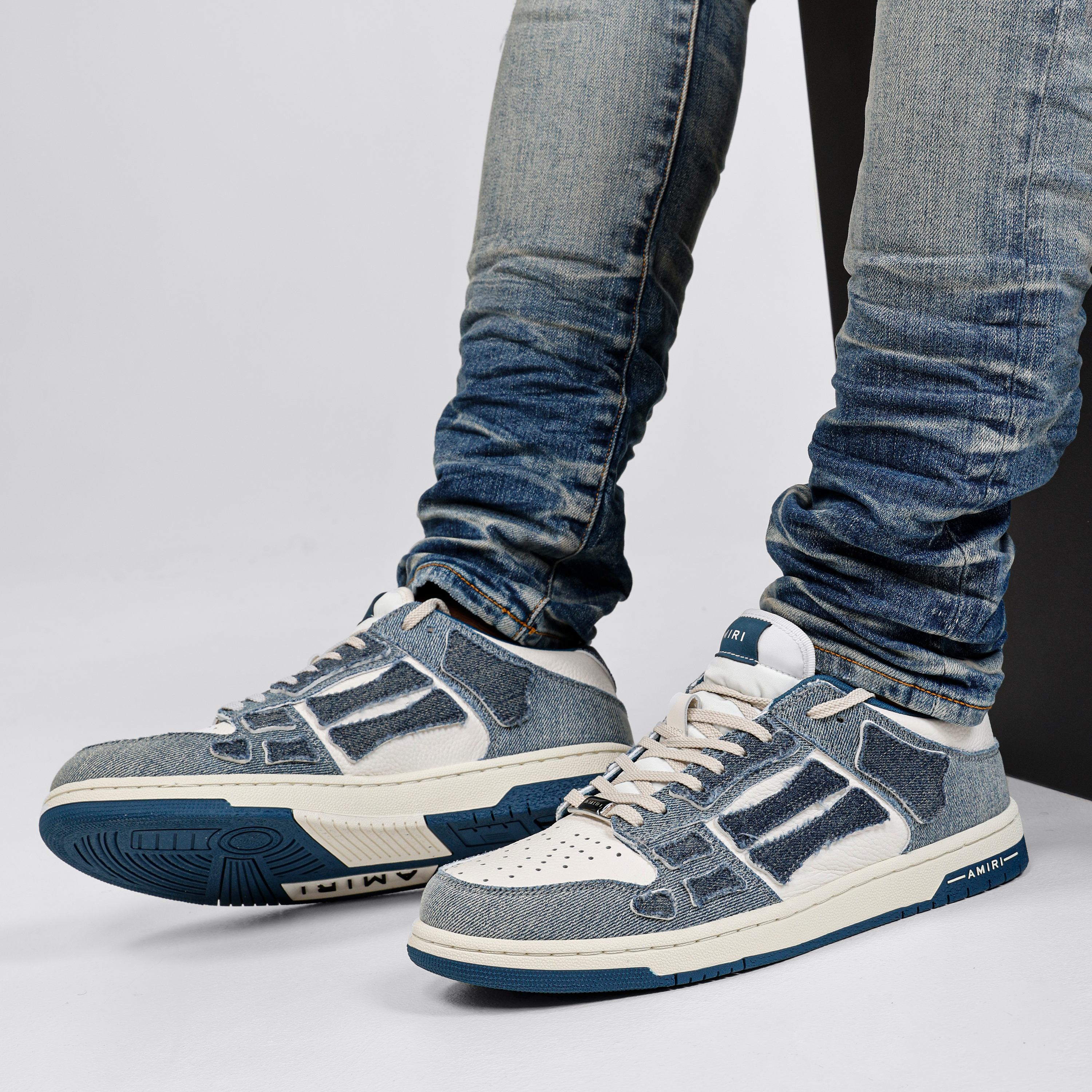 Sneakers Denim AMIRI Skel