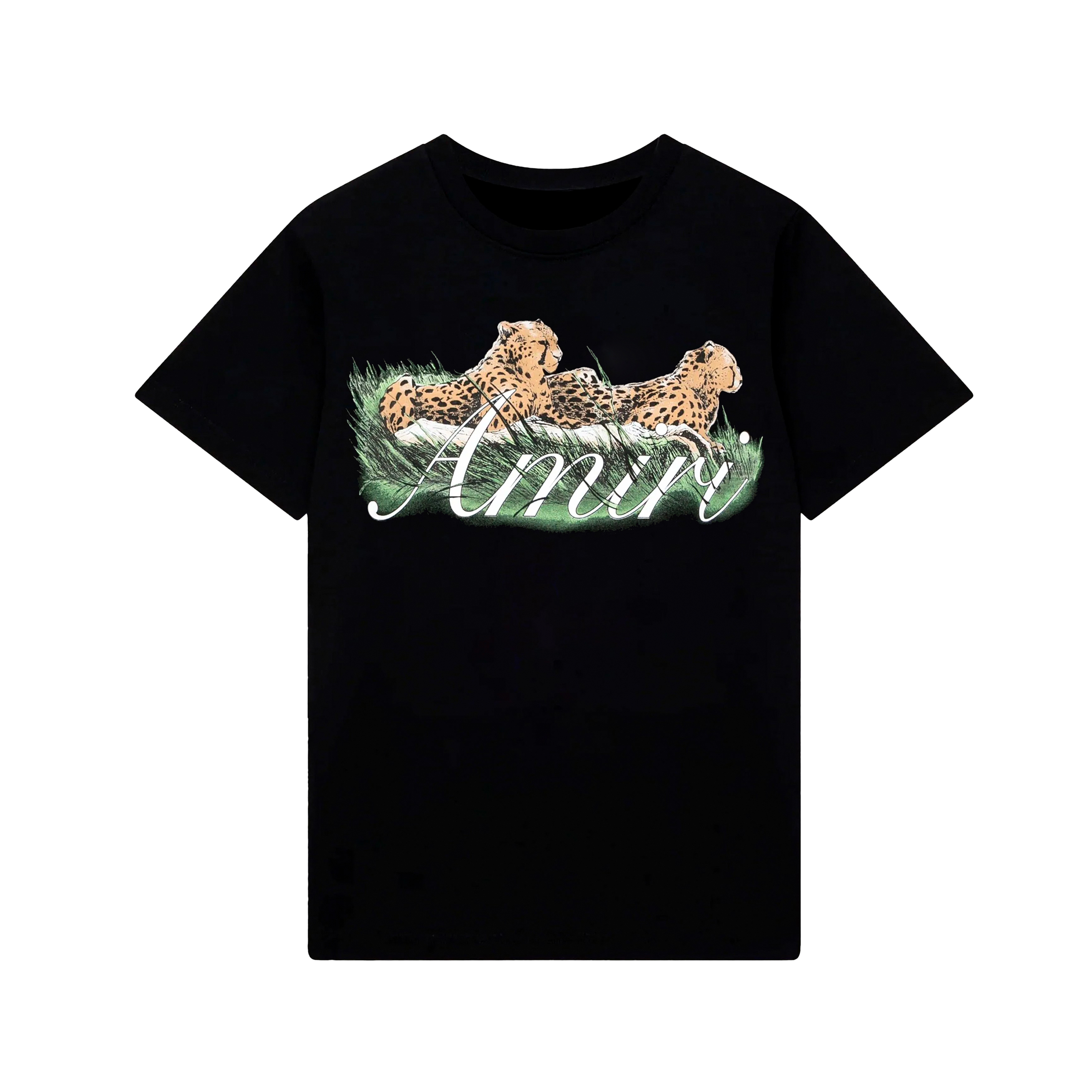 Camiseta Negra AMIRI Cheetah