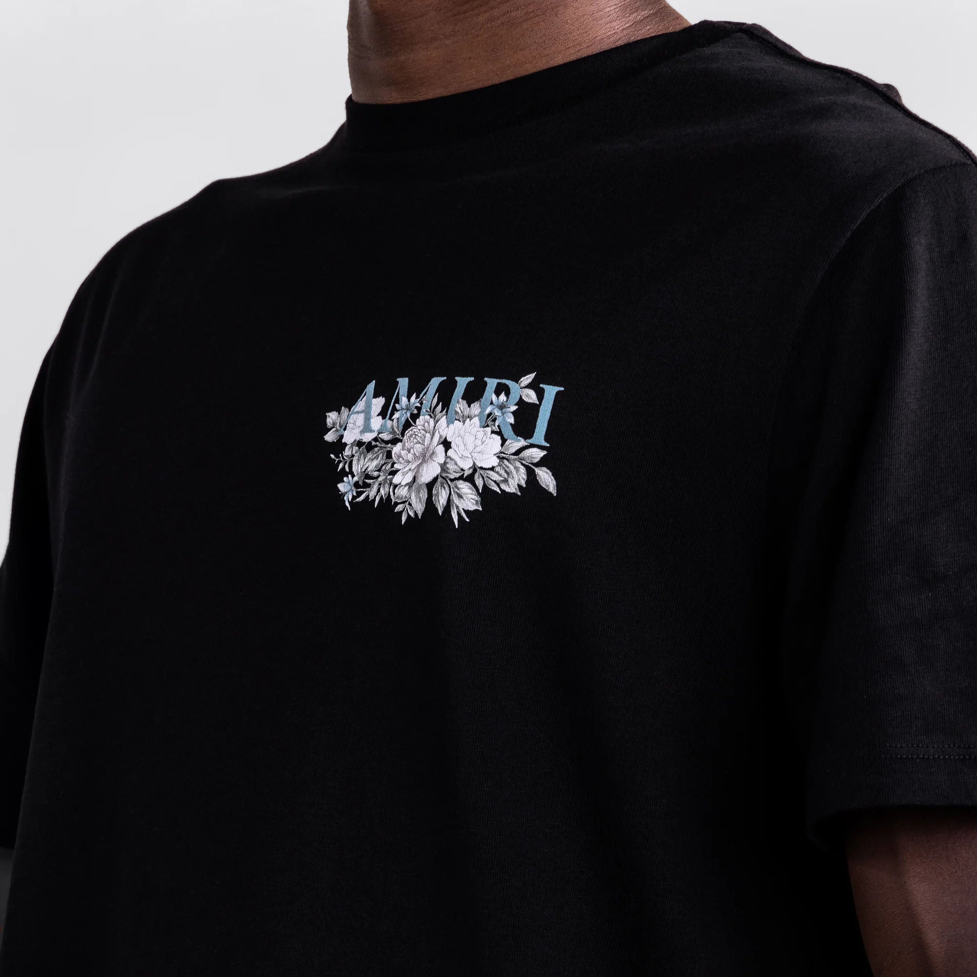 Camiseta Negra AMIRI Back Logo