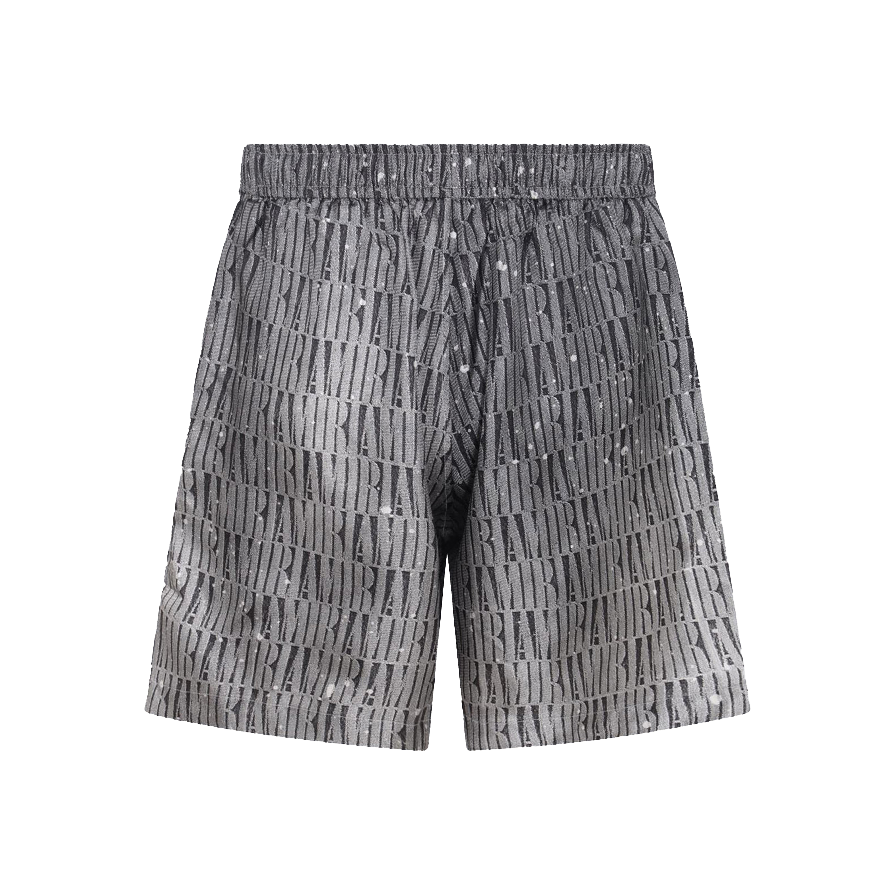 Pantaloneta Gris AMIRI Multilogo