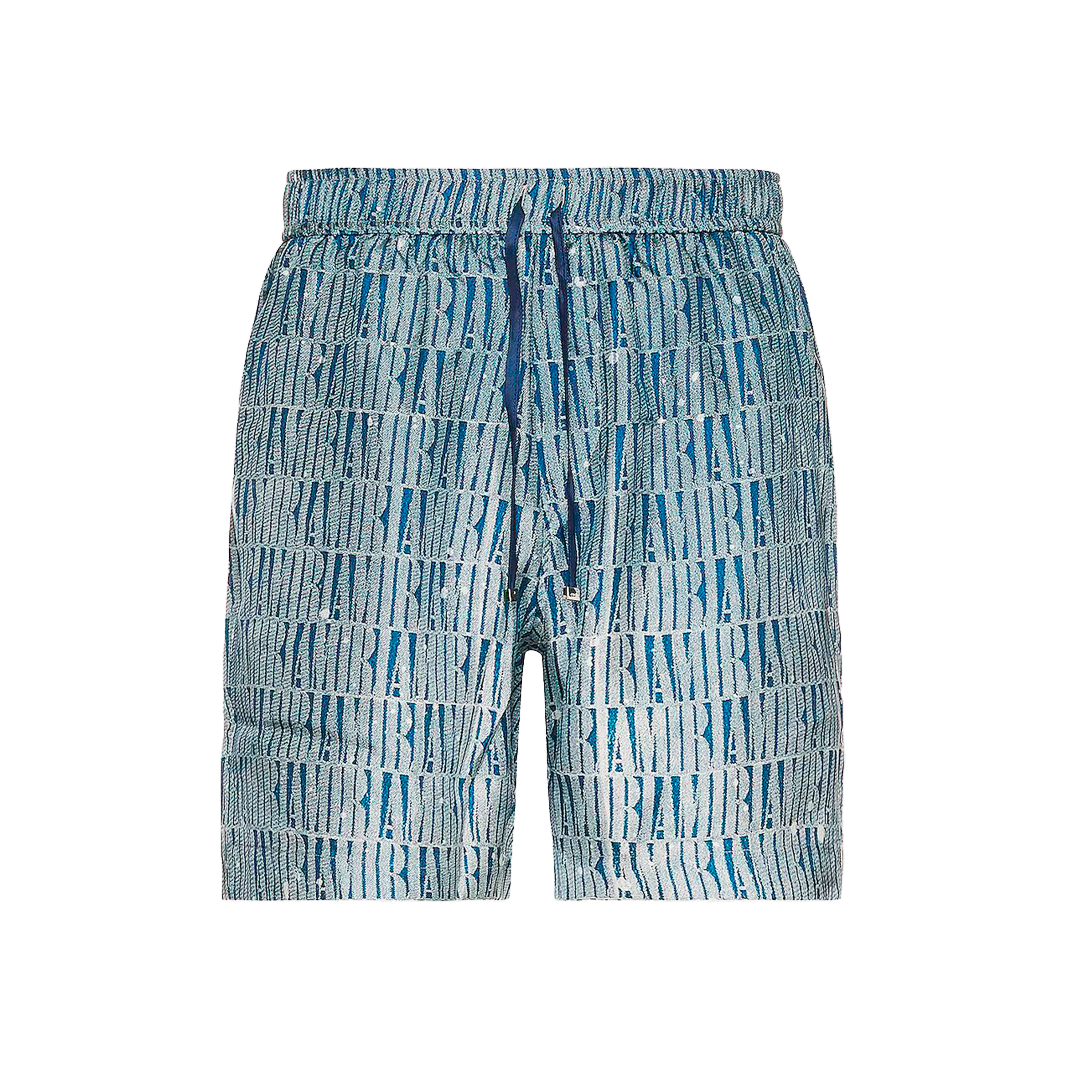Pantaloneta Azul AMIRI Multilogo