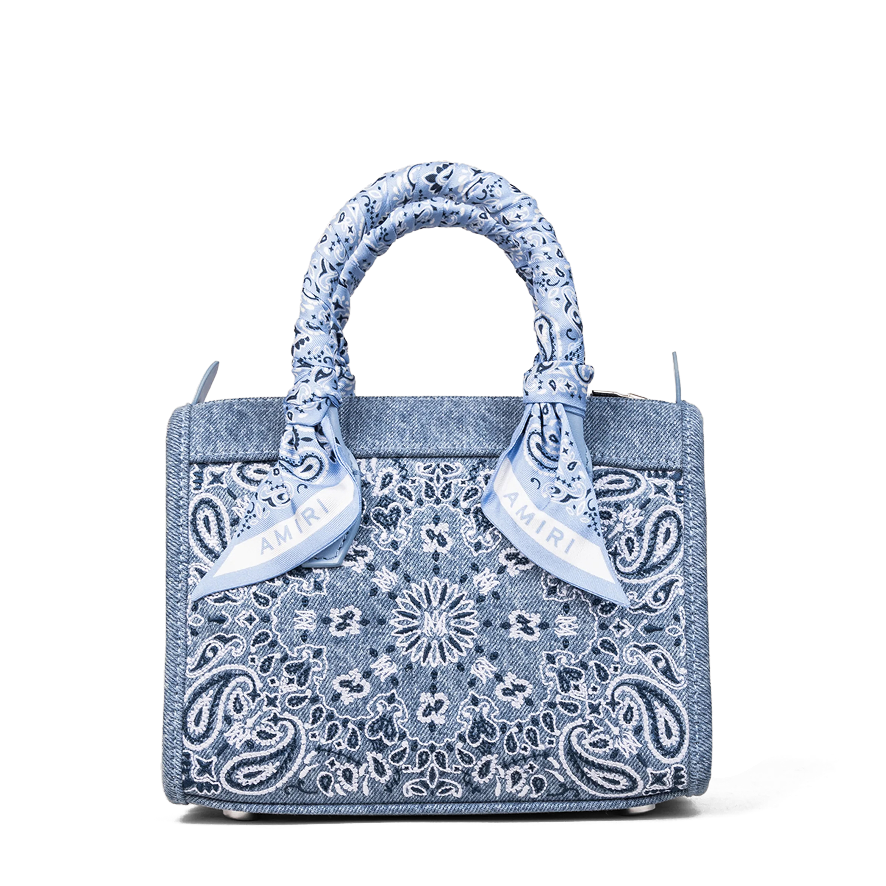 Cartera Azul AMIRI Micro Triangle