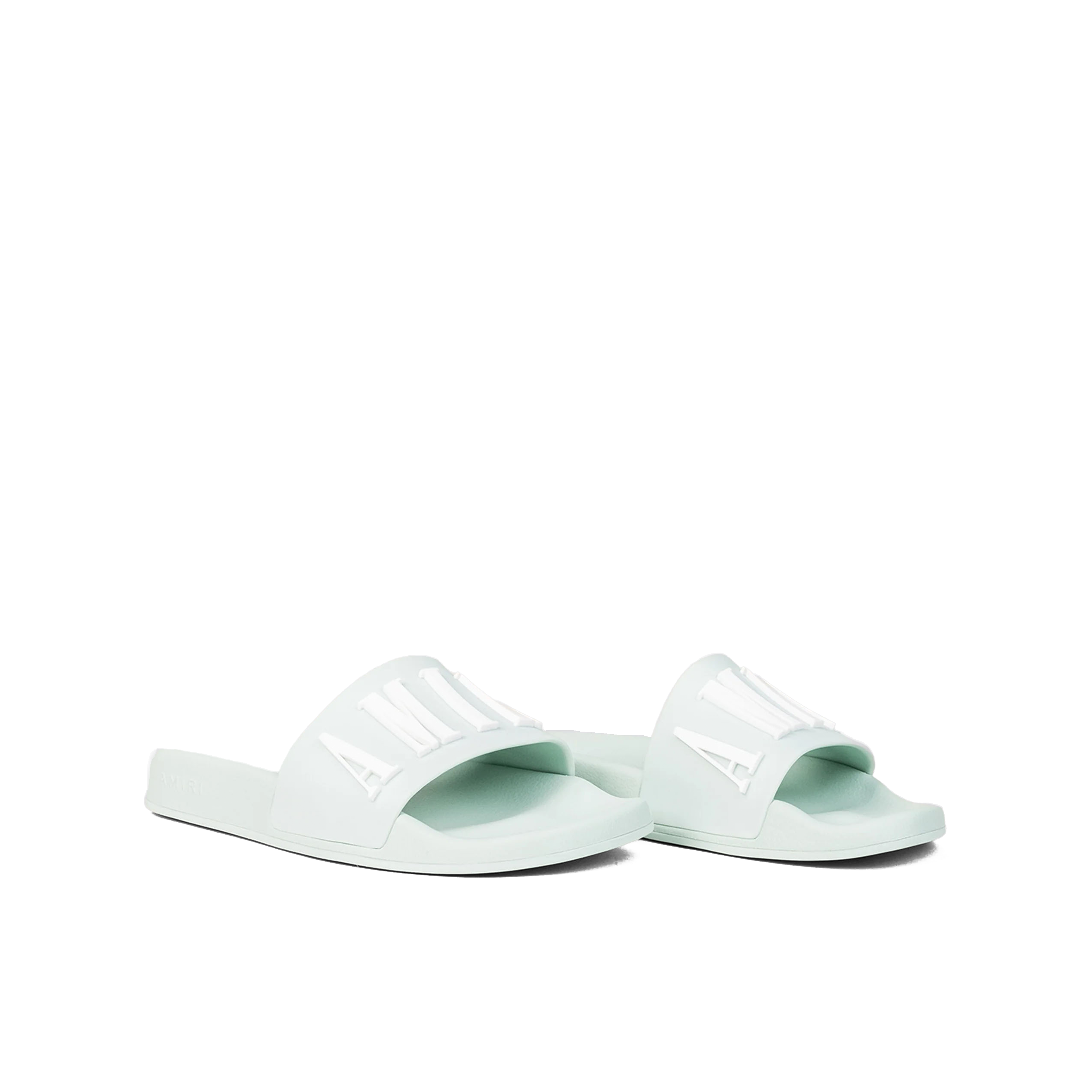 Sandalias Verde AMIRI Logo