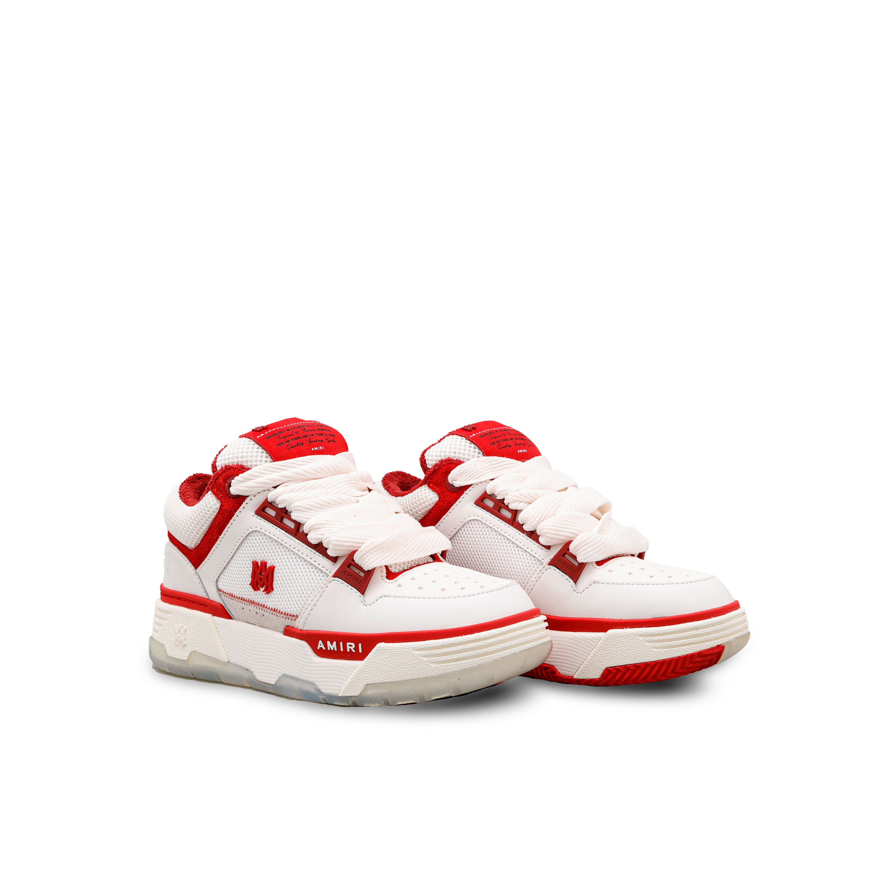 Sneakers Blancos Rojo AMIRI MA-1 W