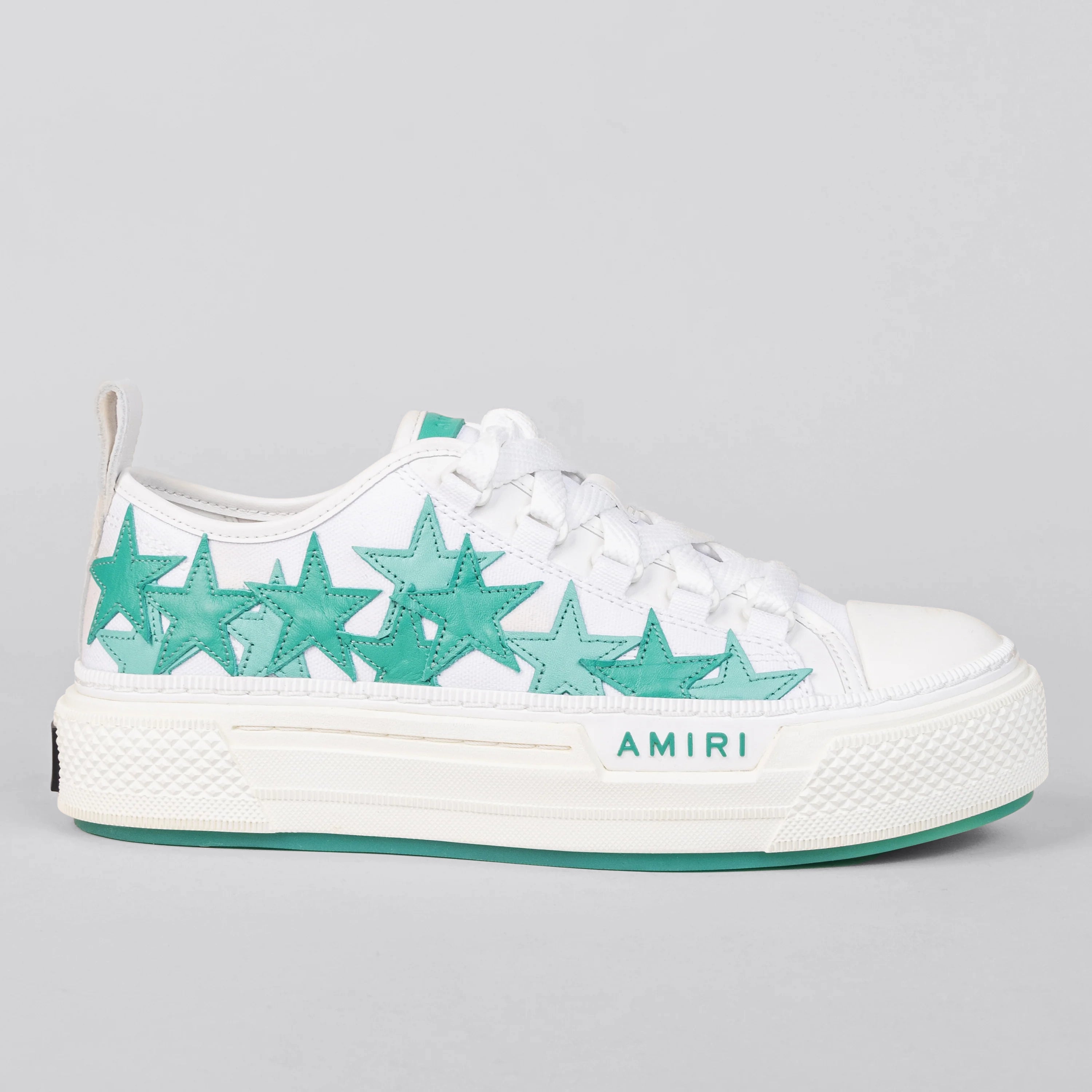 Sneakers Blanco AMIRI Verde Star Patch