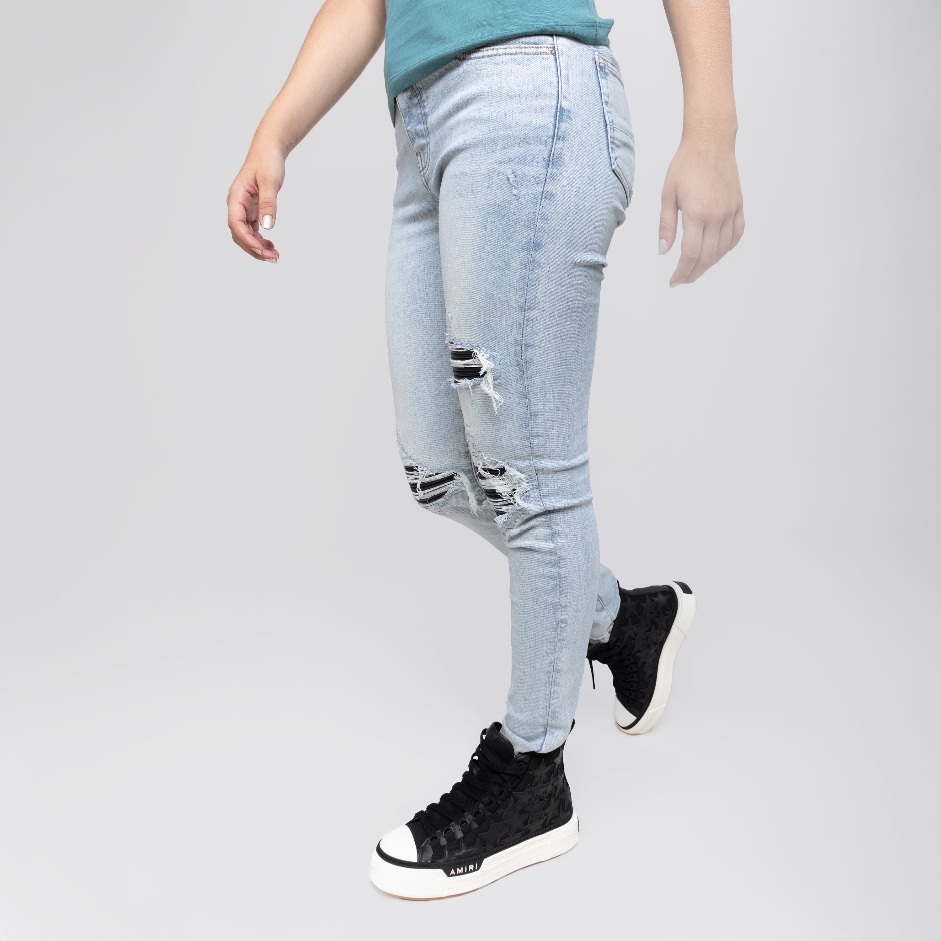 Jeans Denim AMIRI Leather Patches
