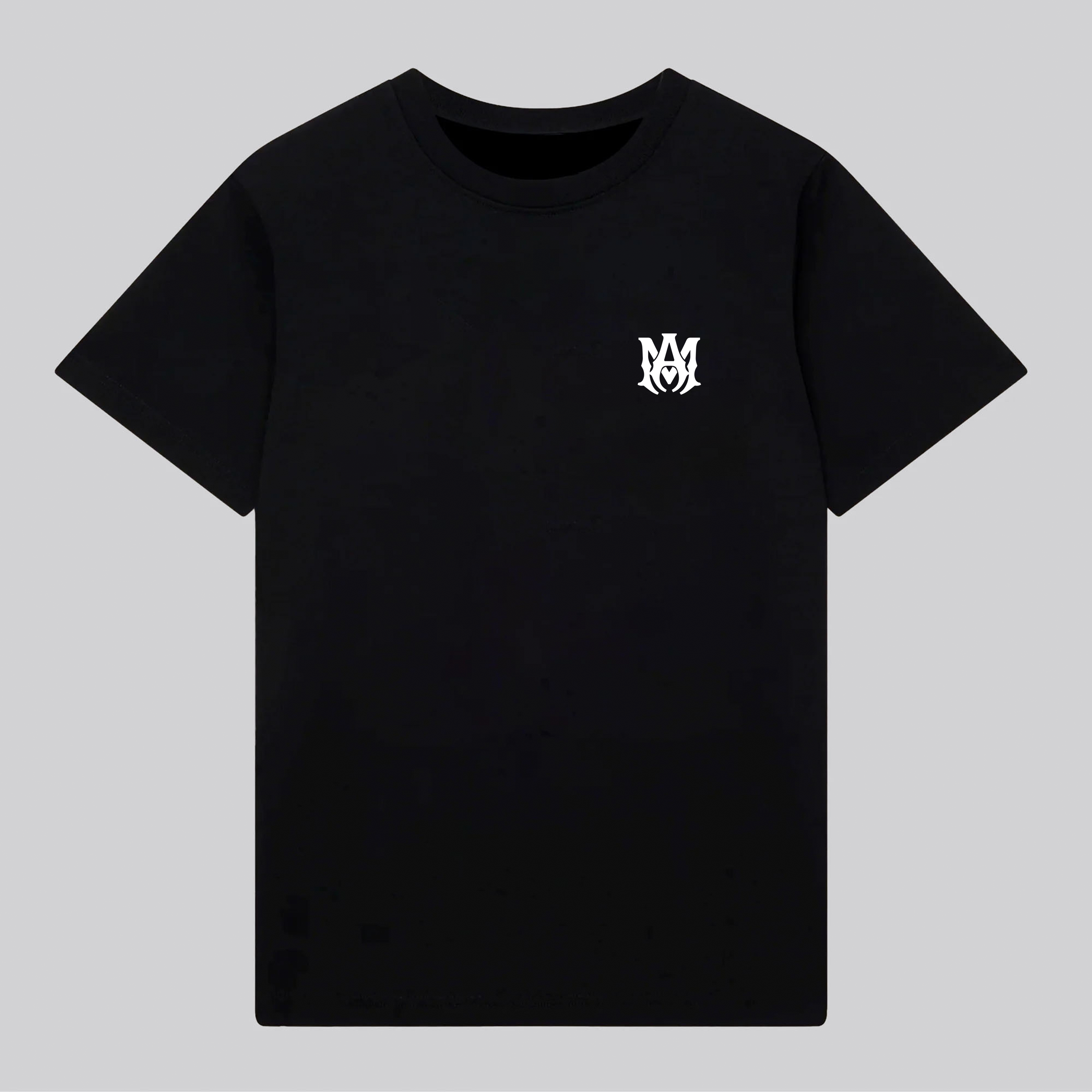 Camiseta Negra AMIRI MA Logo