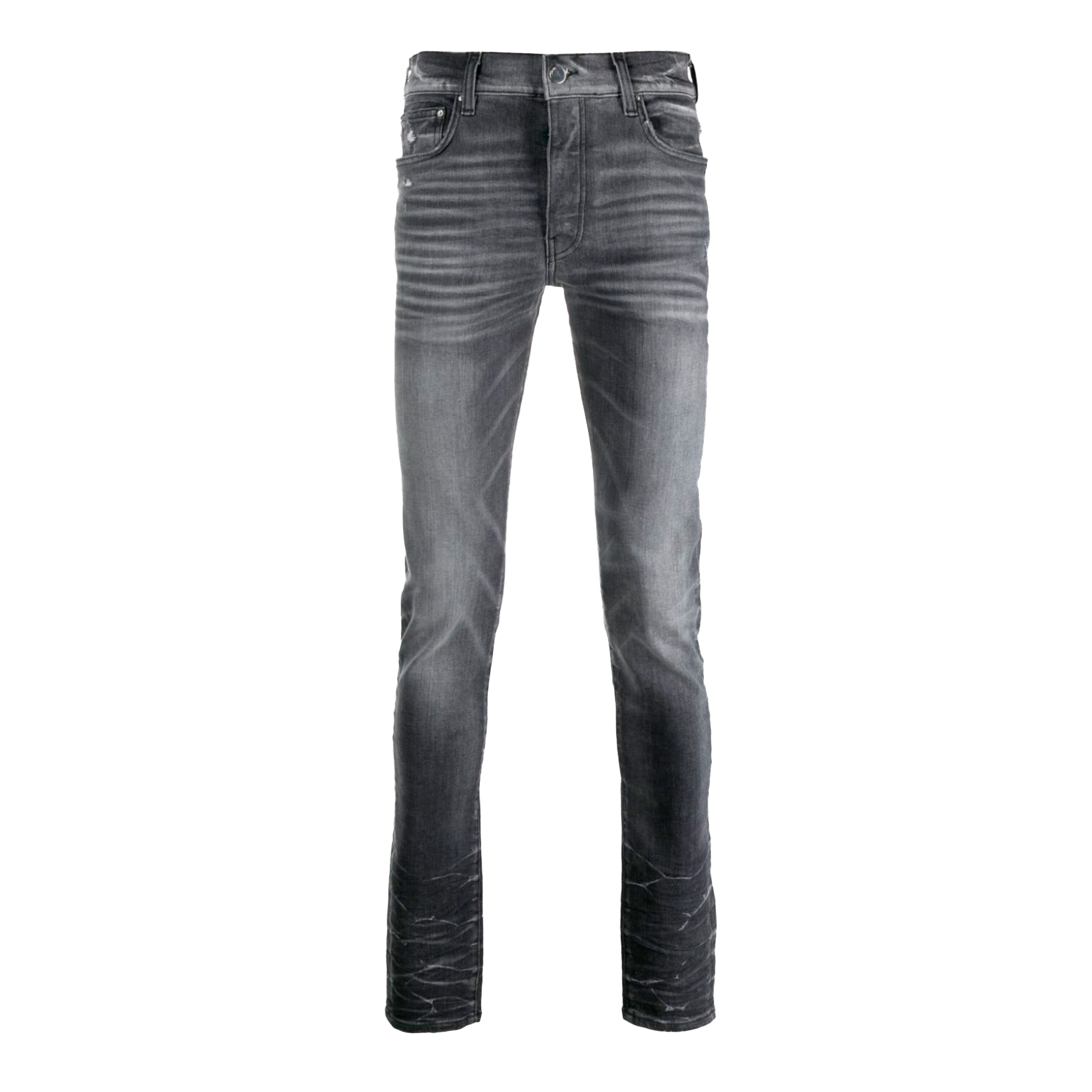 Jeans Gris AMIRI Stack Whiskered