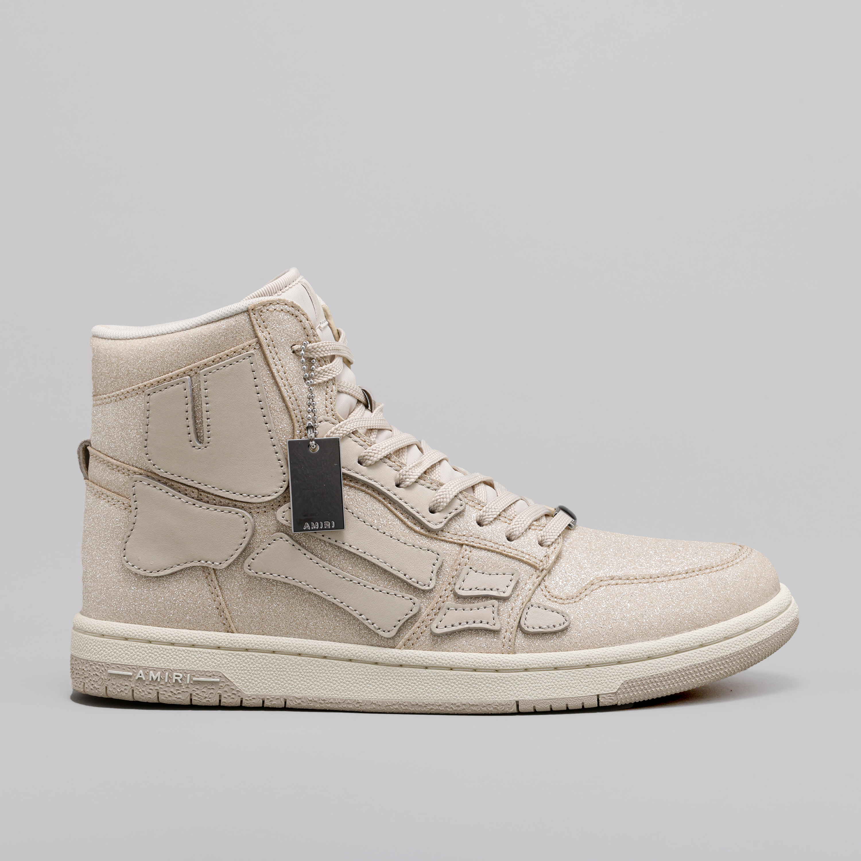 Sneakers High Top Beige AMIRI Skel