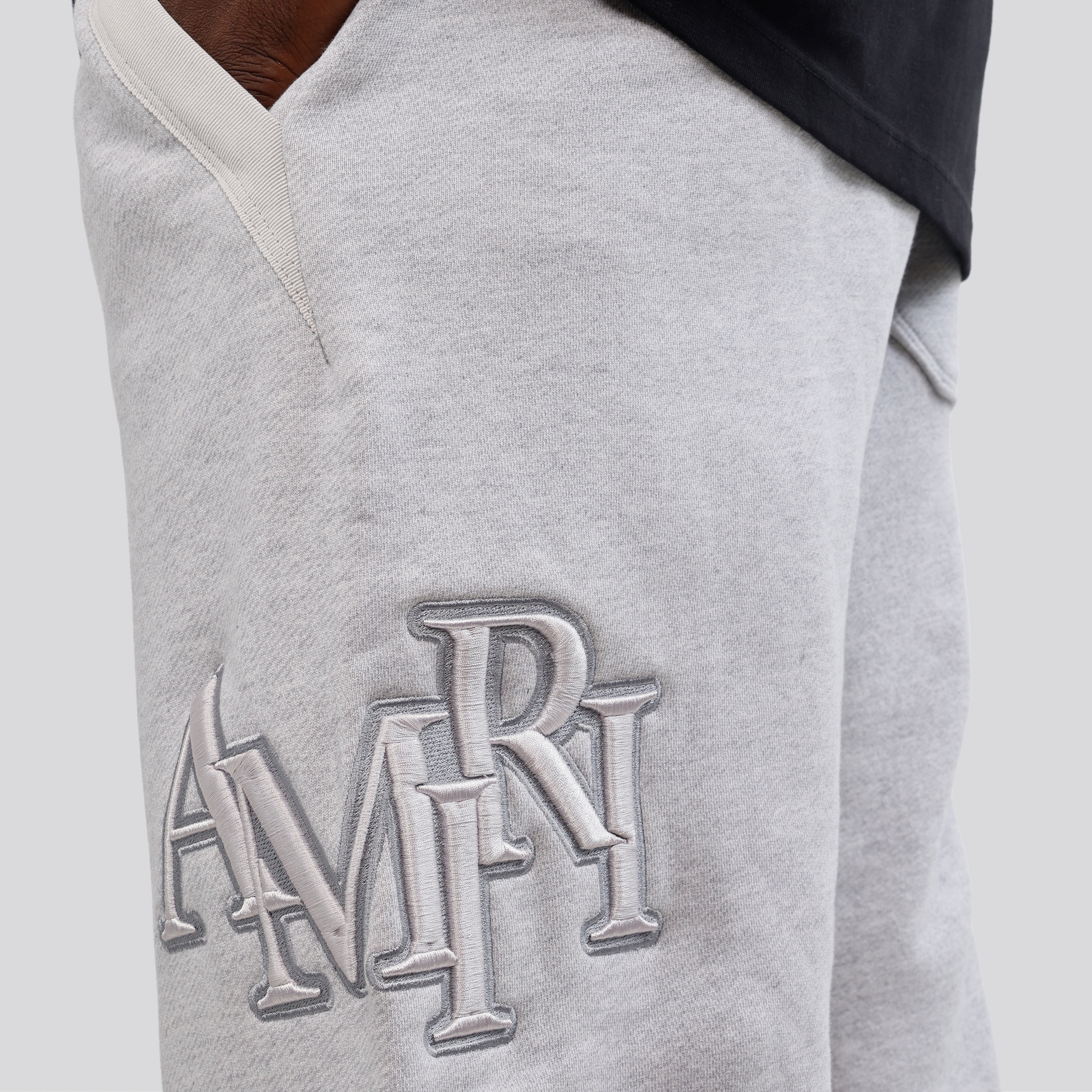 Sudadera Gris AMIRI Logo