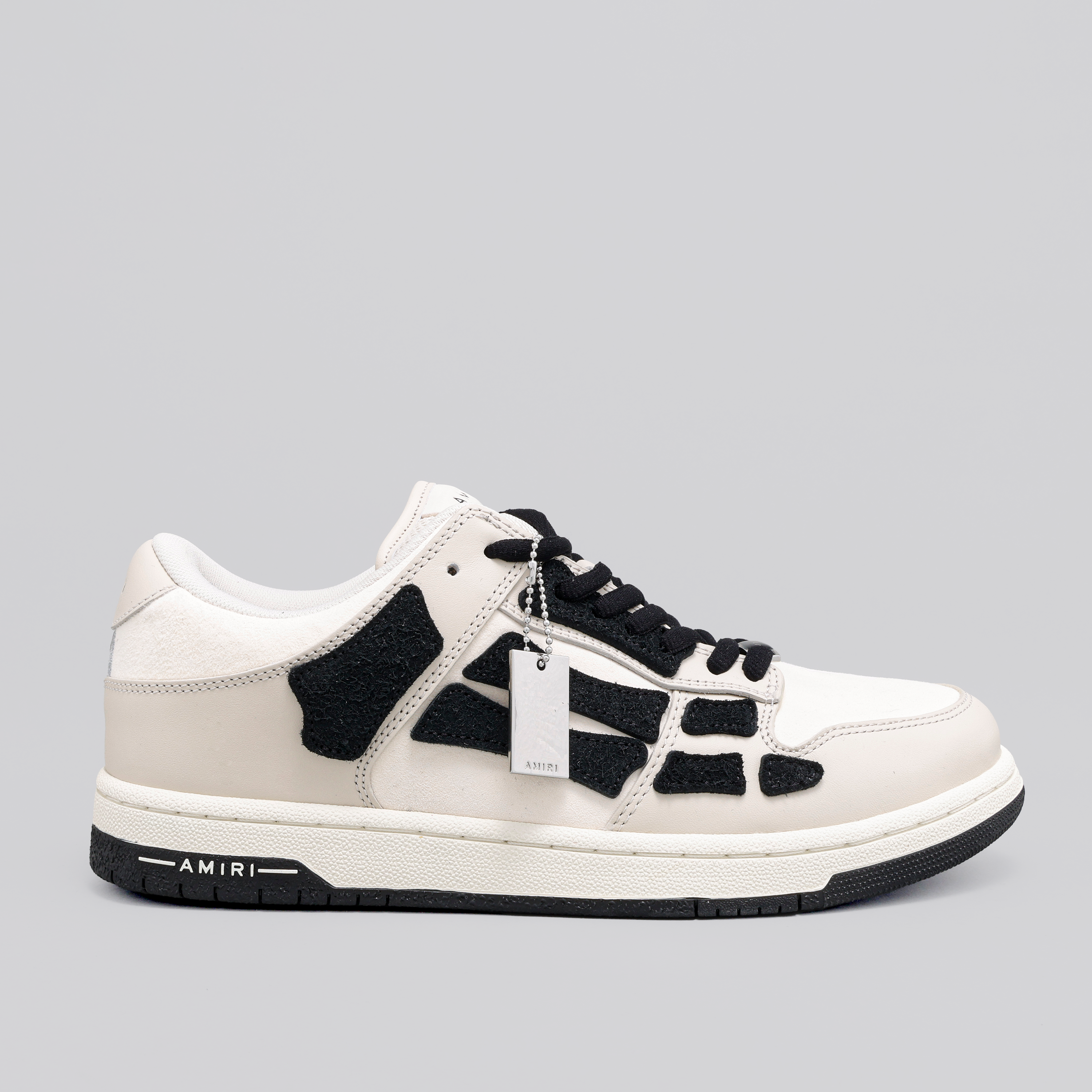 Sneakers Crema Negro AMIRI Skel