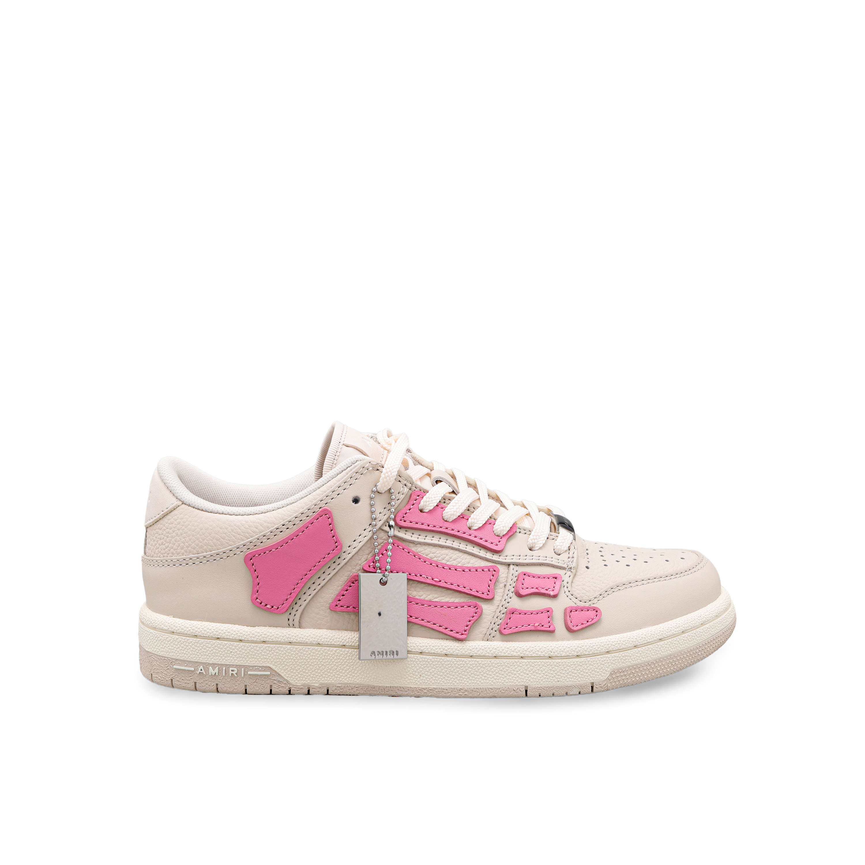 Sneakers Beige Rosa AMIRI Skel