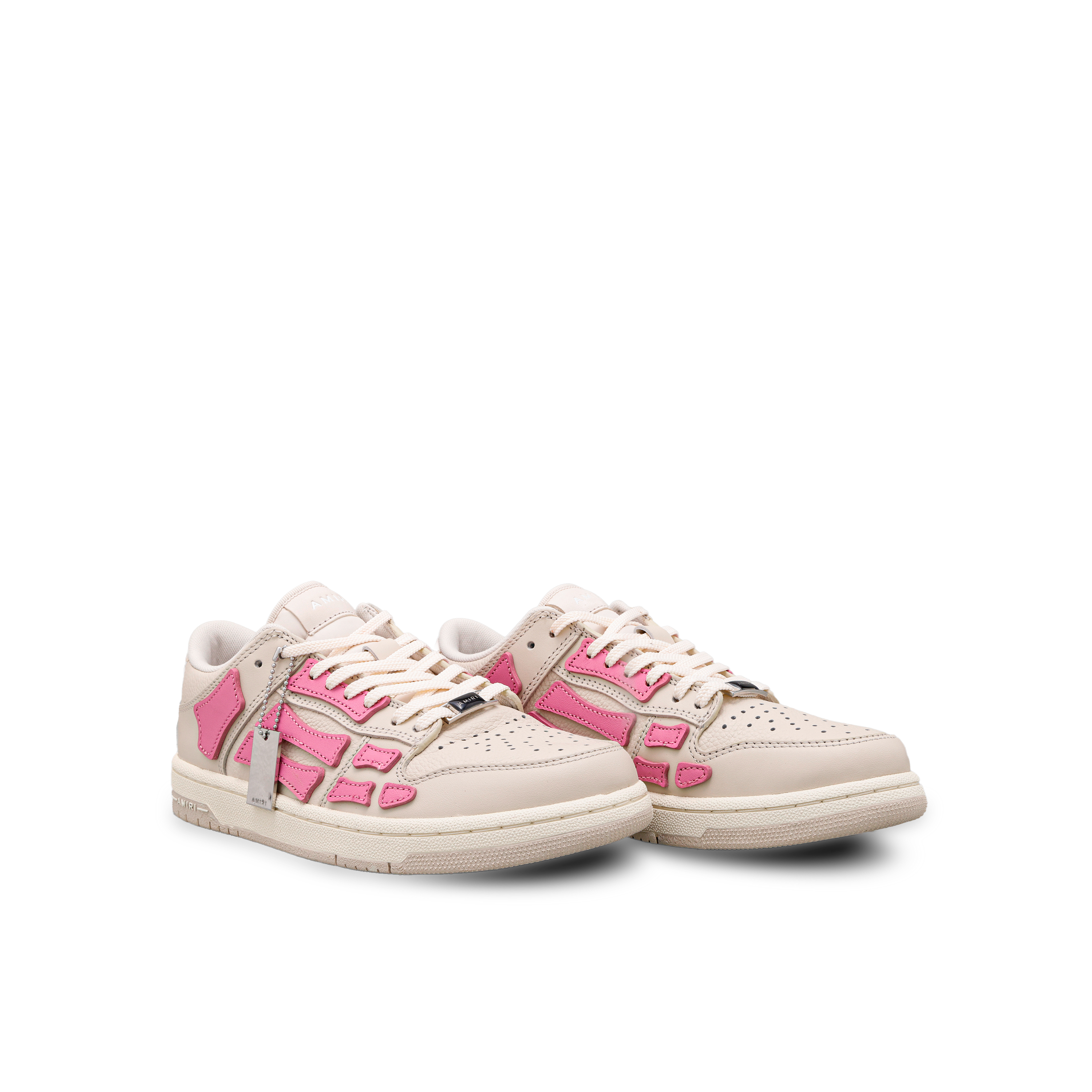 Sneakers Beige Rosa AMIRI Skel