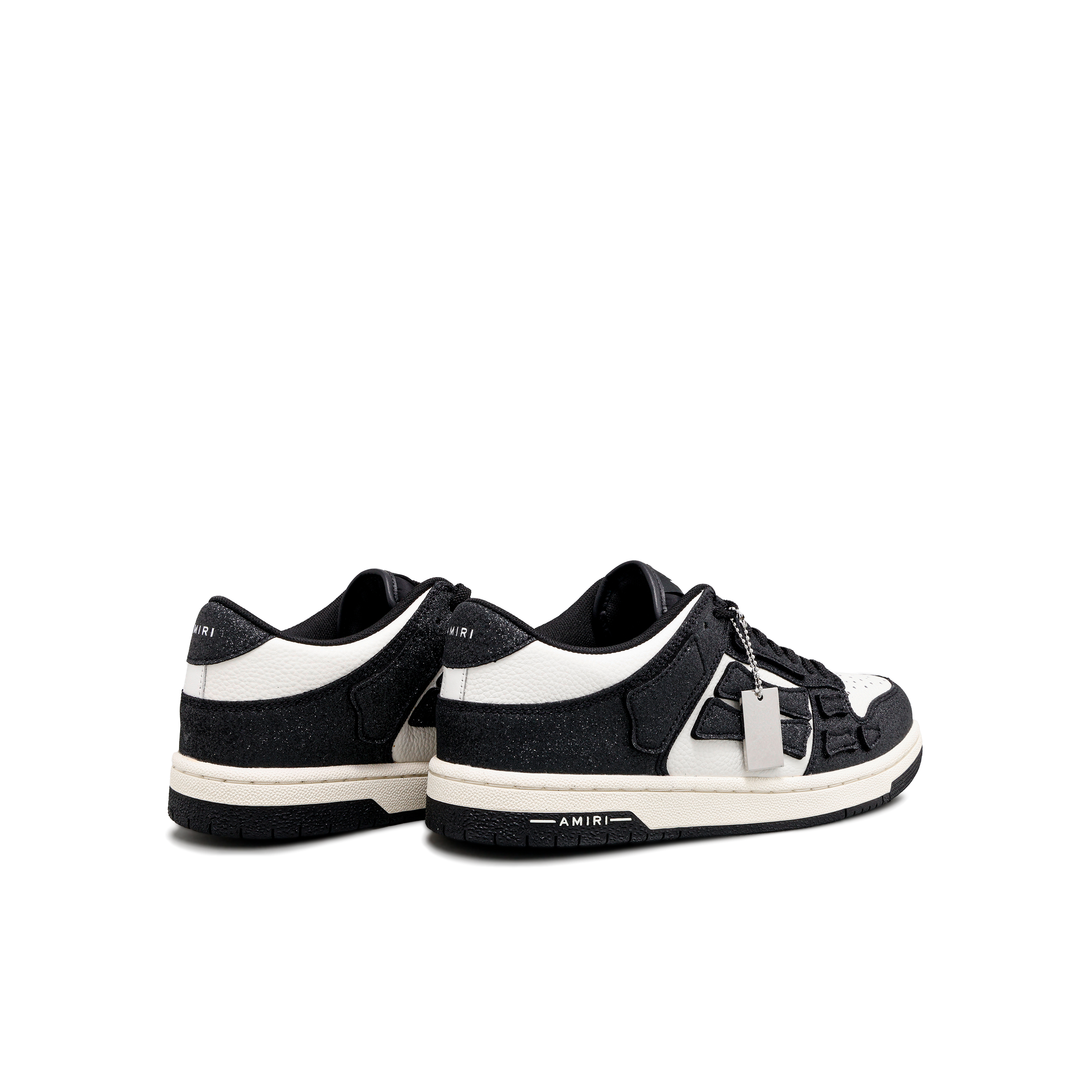 Sneakers Negros Blanco AMIRI Skel Glittered