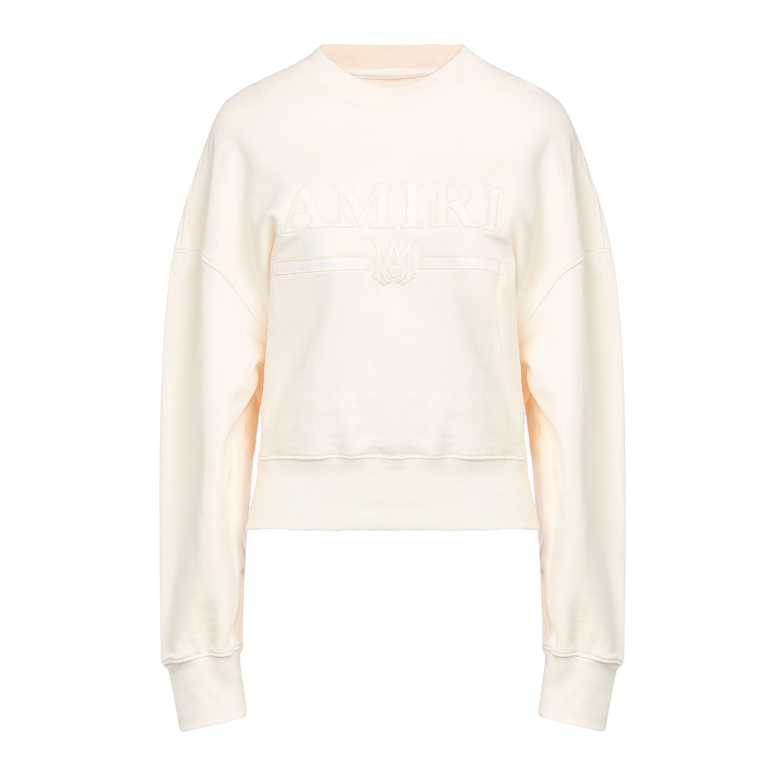 Buzo Crema AMIRI Logo