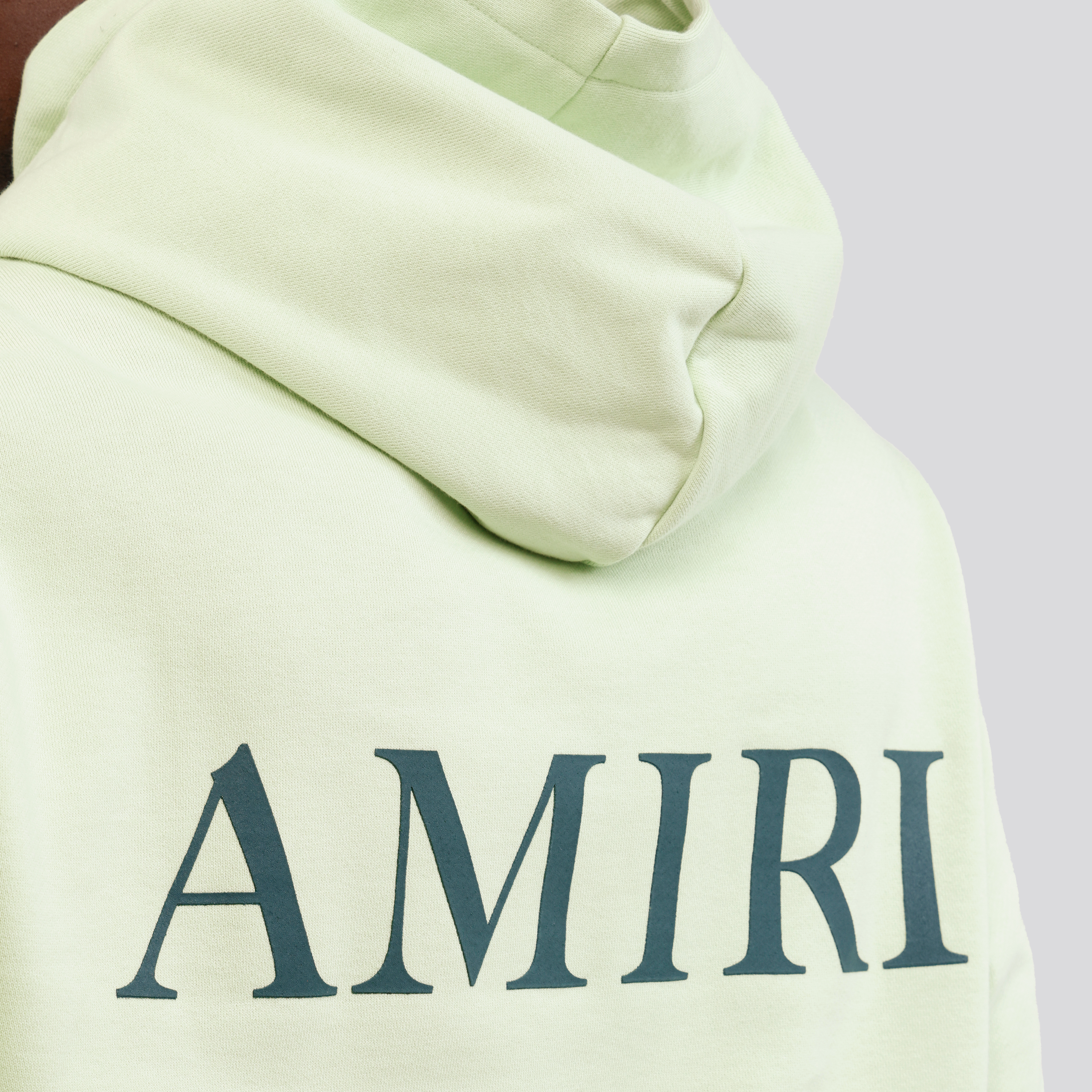 Buzo Tipo Hoodie Verde AMIRI MA Logo
