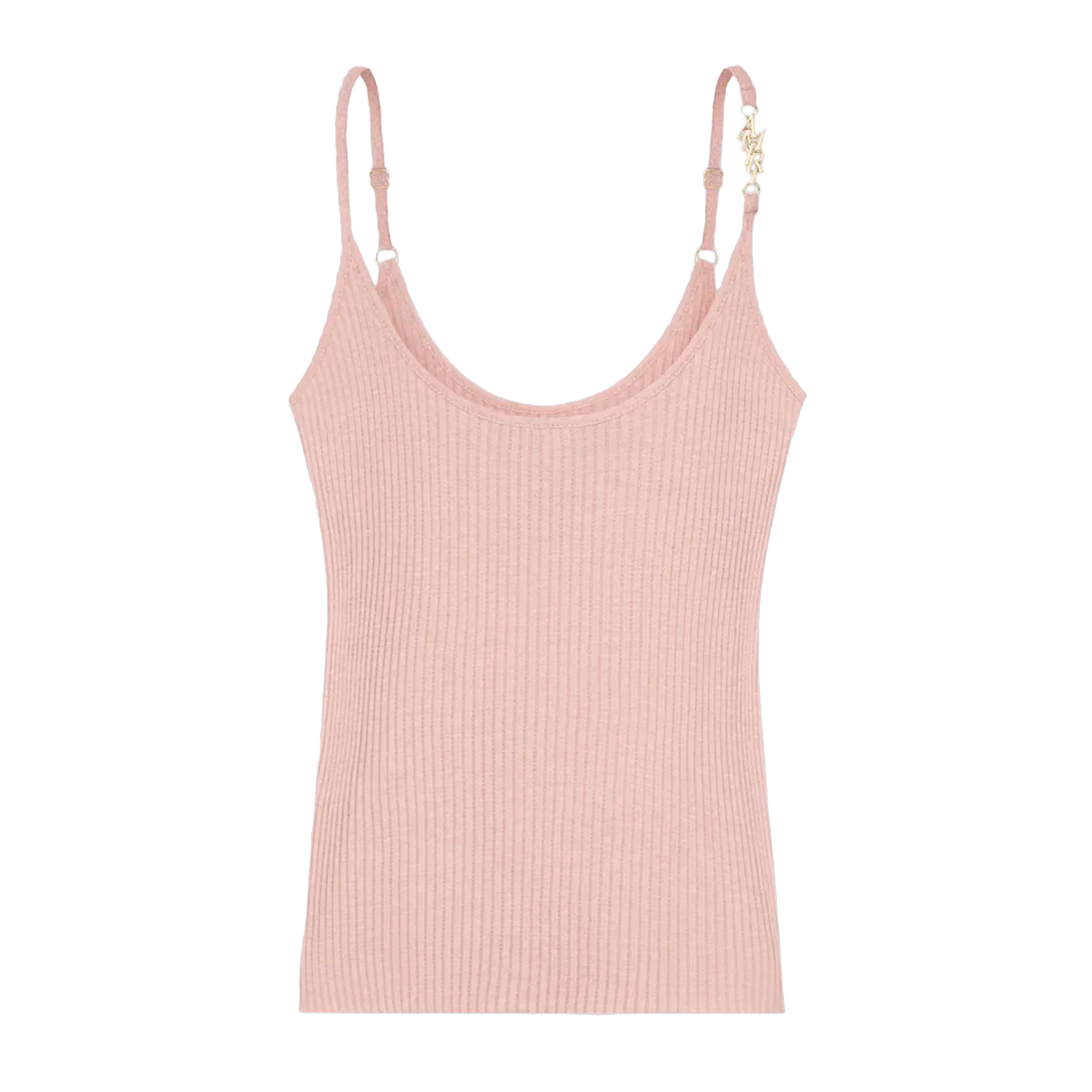 Top Rosado AMIRI Vertical Amiri Tank