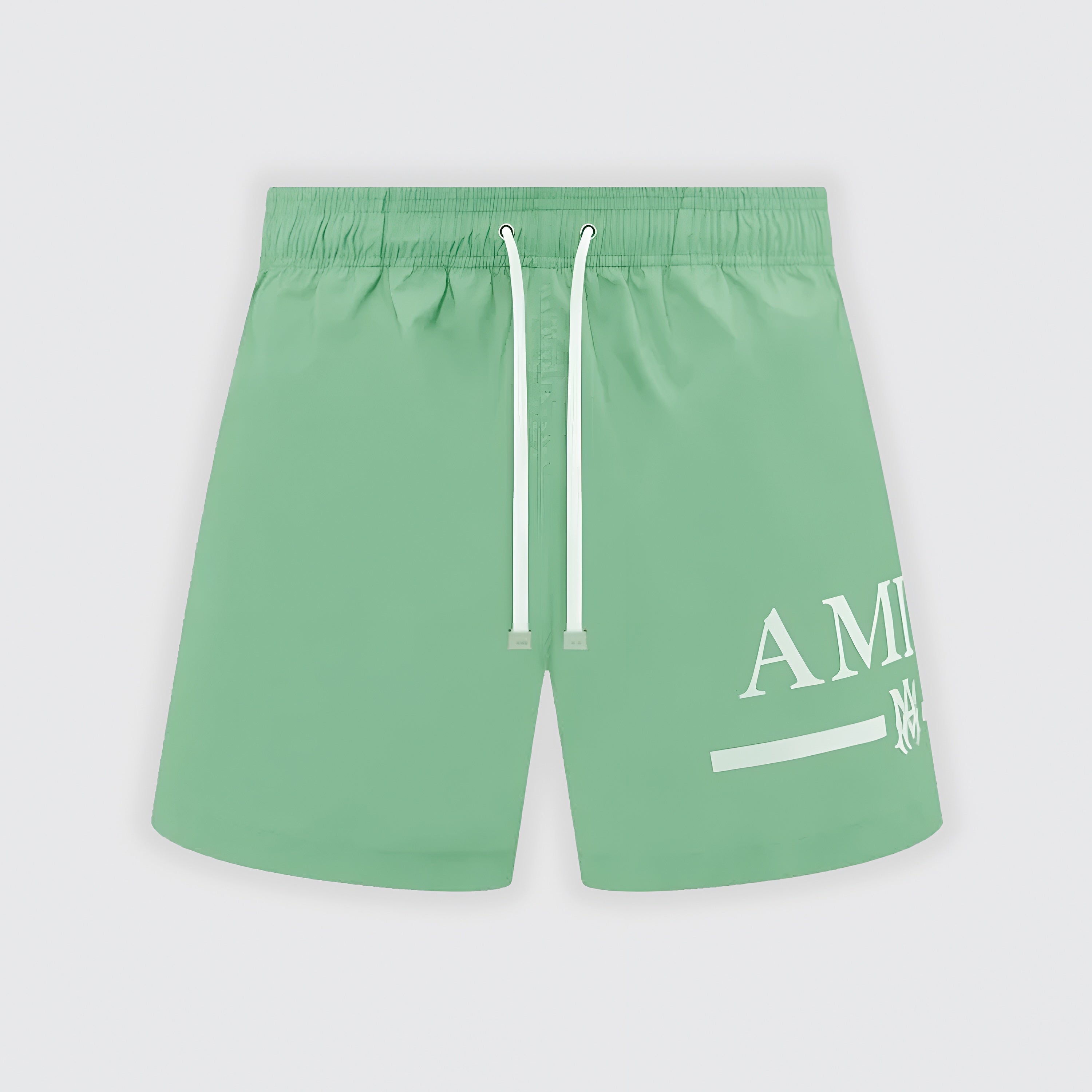 Pantaloneta Verde AMIRI MA Bar Logo